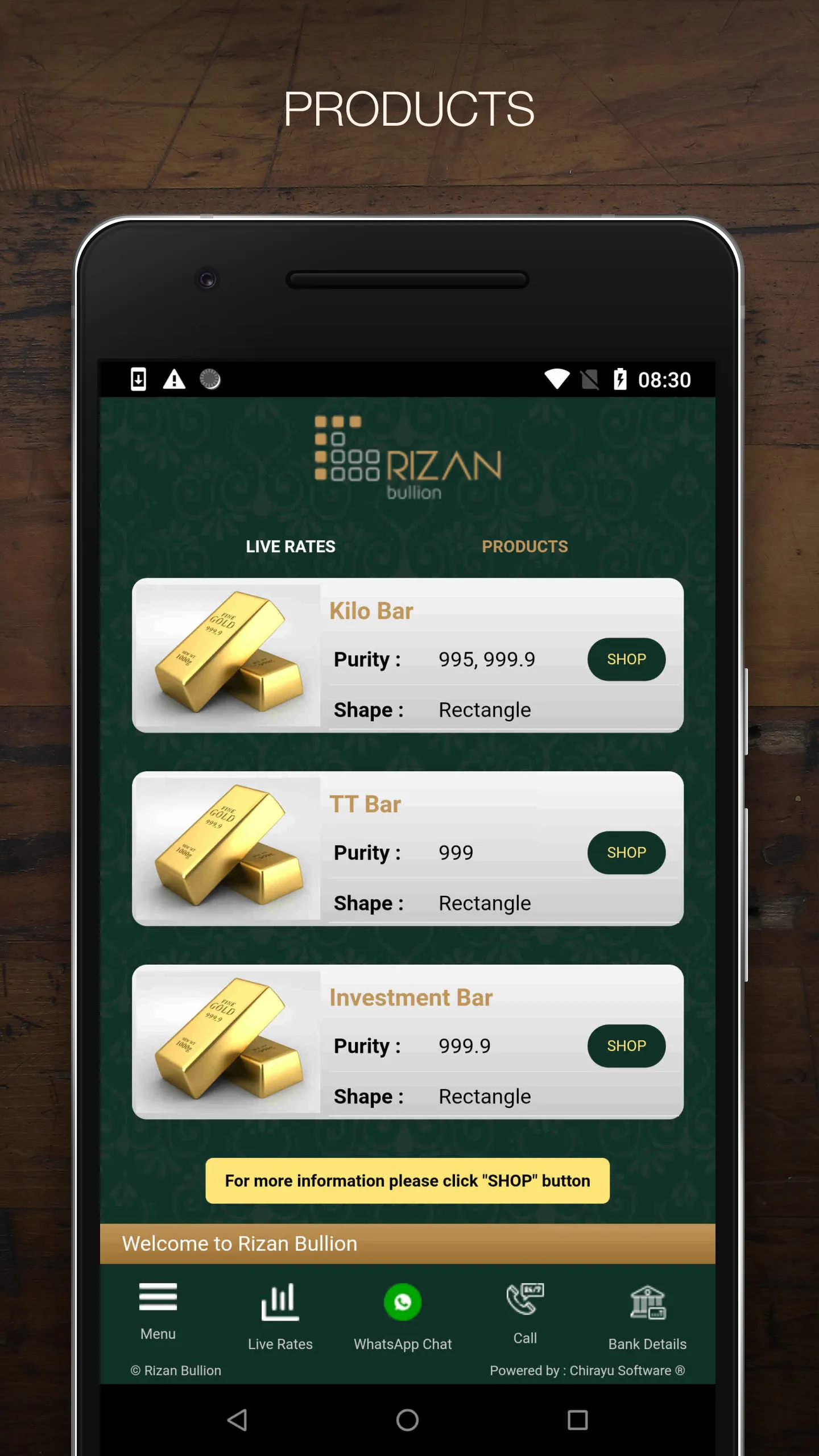 Rizan Bullion | Indus Appstore | Screenshot