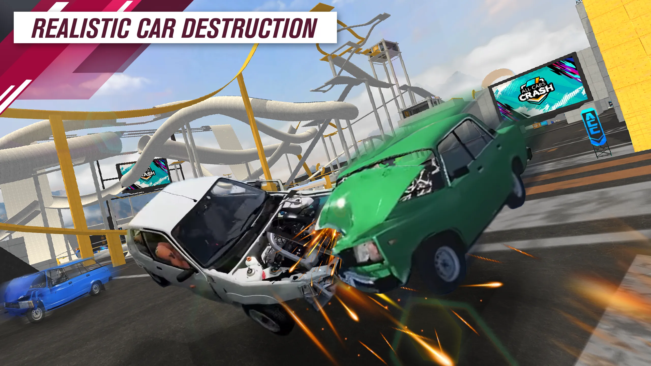 All Cars Crash | Indus Appstore | Screenshot