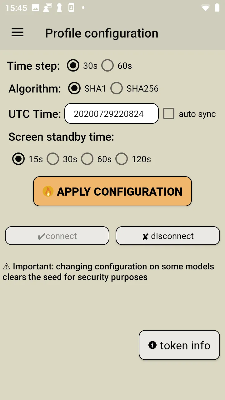 TOKEN2 NFC Burner 2 | Indus Appstore | Screenshot