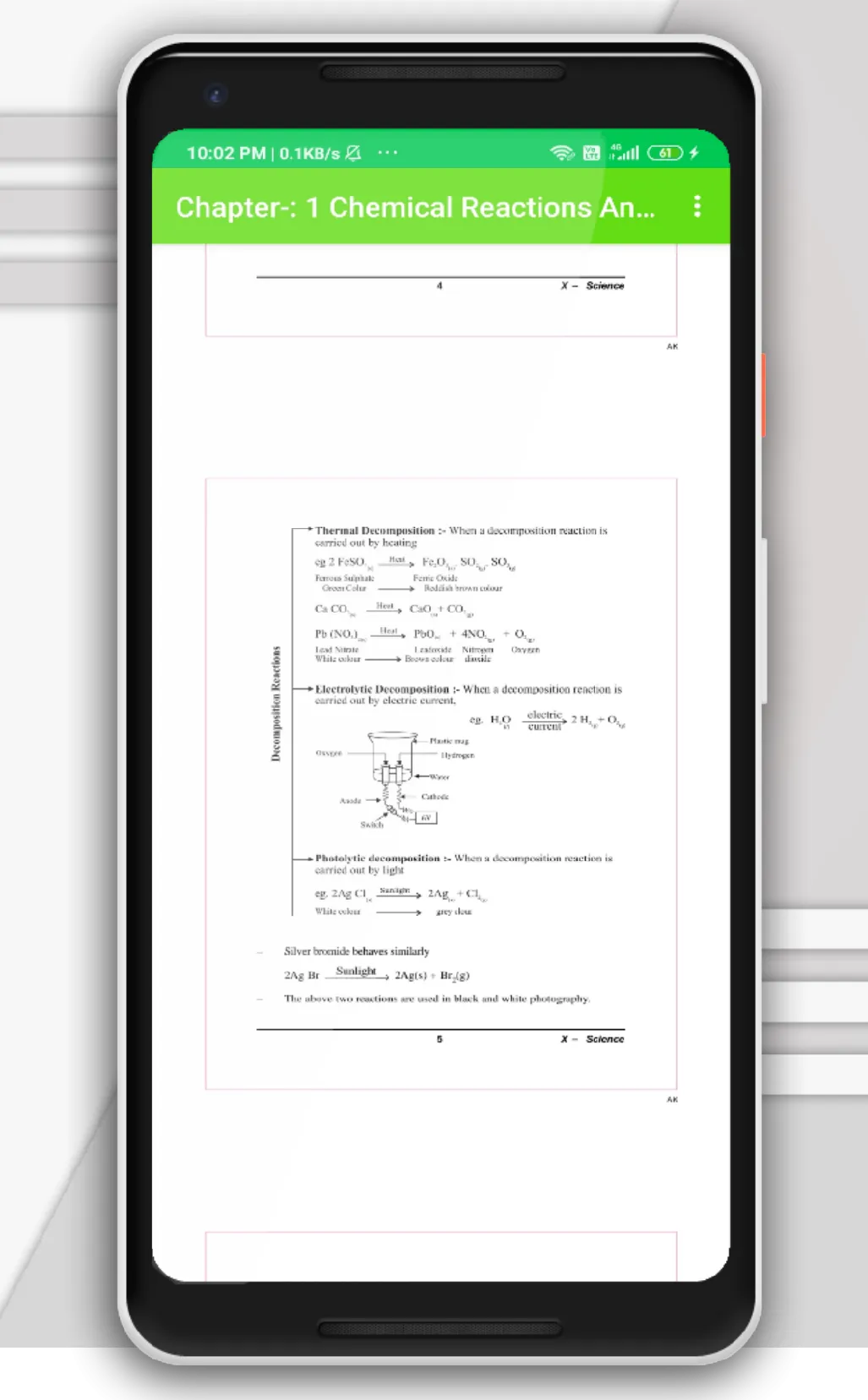 Class 10 Science Solutions | Indus Appstore | Screenshot