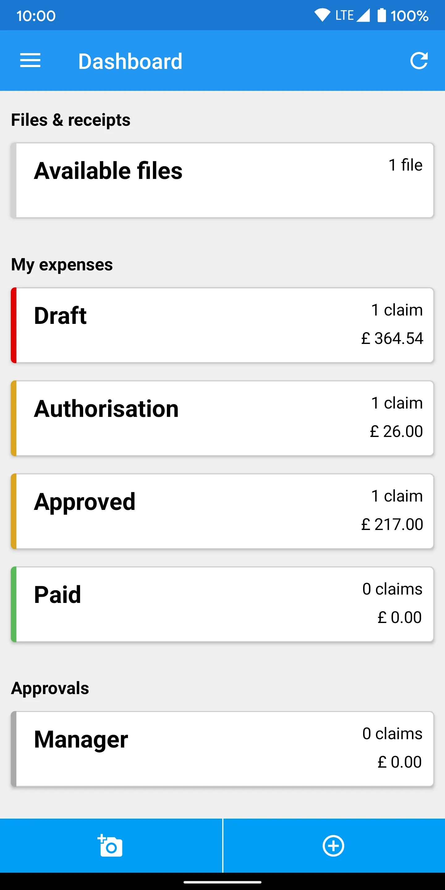 MyExpenses Cloud | Indus Appstore | Screenshot