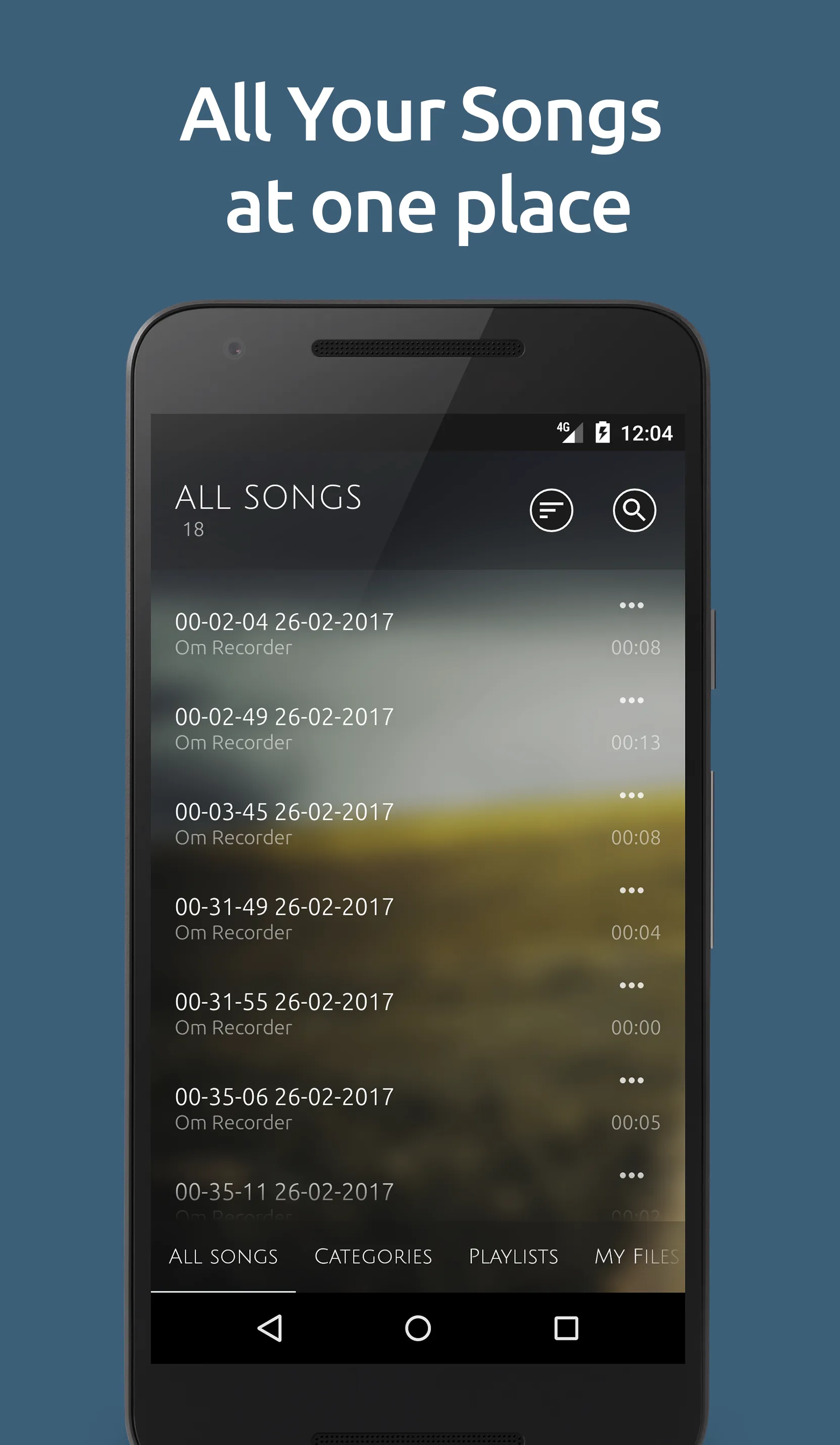 KDabhi Music Player | Indus Appstore | Screenshot