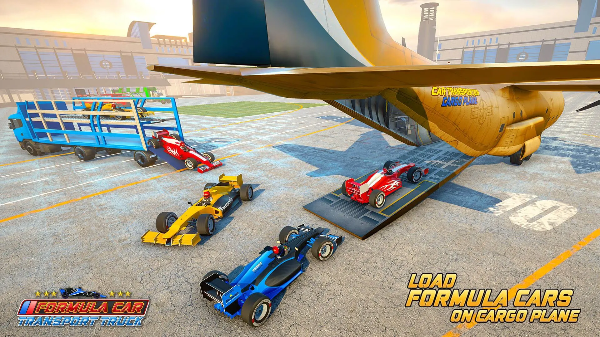 Formula Car Transporter Truck | Indus Appstore | Screenshot