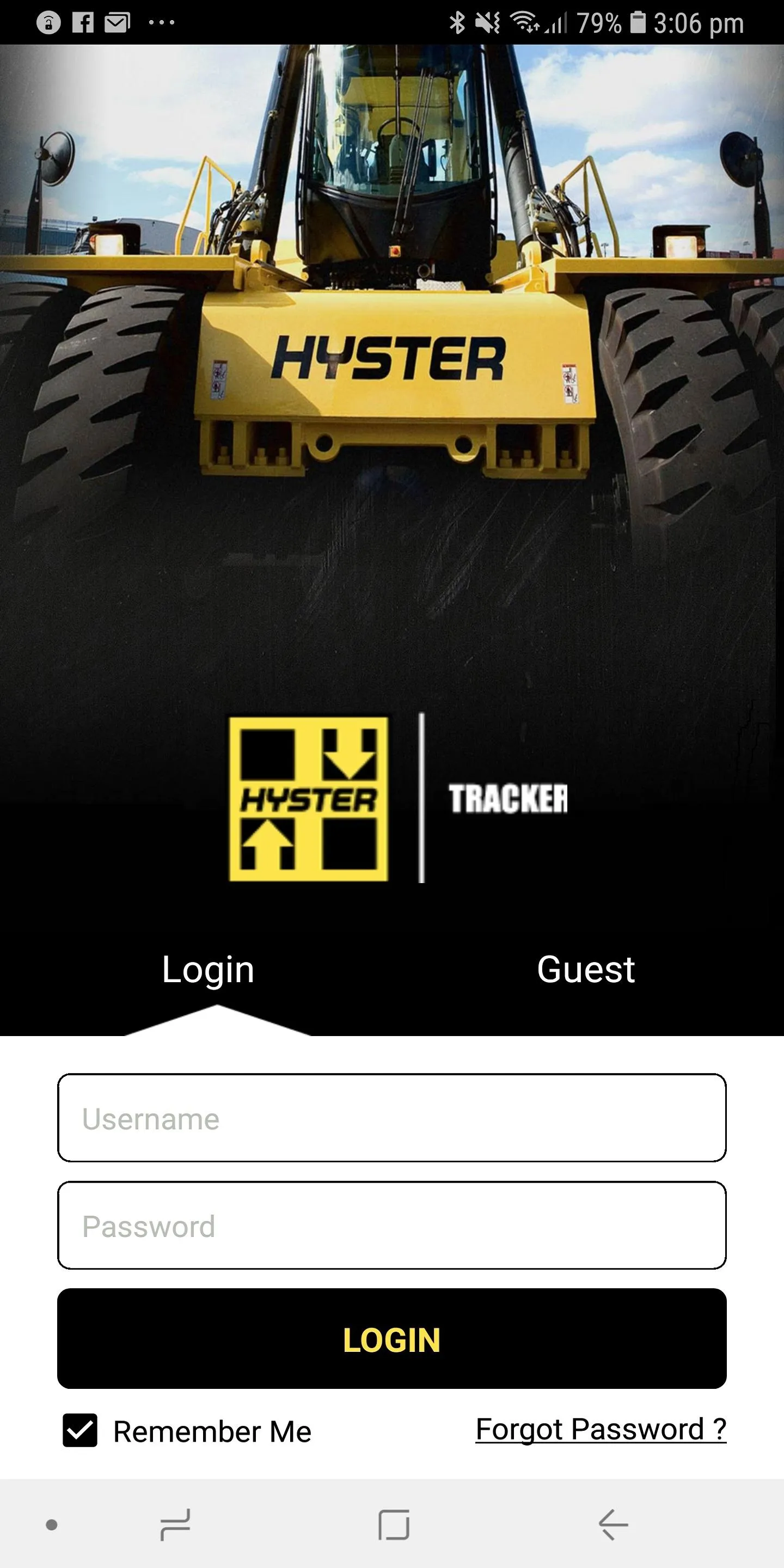 Hyster Tracker | Indus Appstore | Screenshot