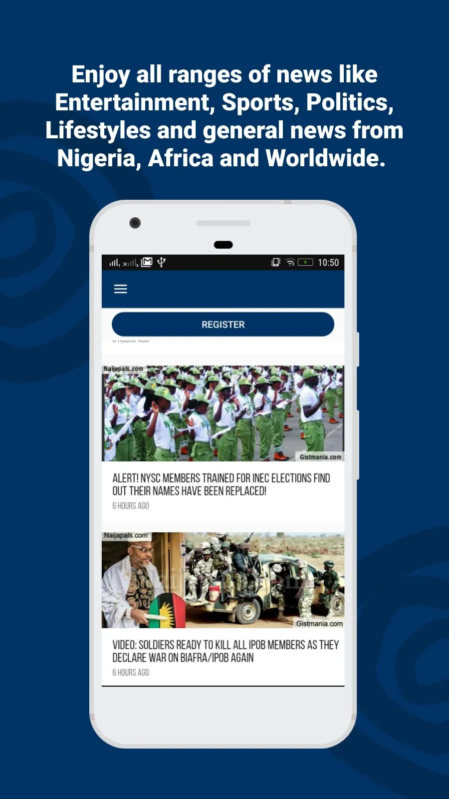 Naija News Gistmania Naijapals | Indus Appstore | Screenshot