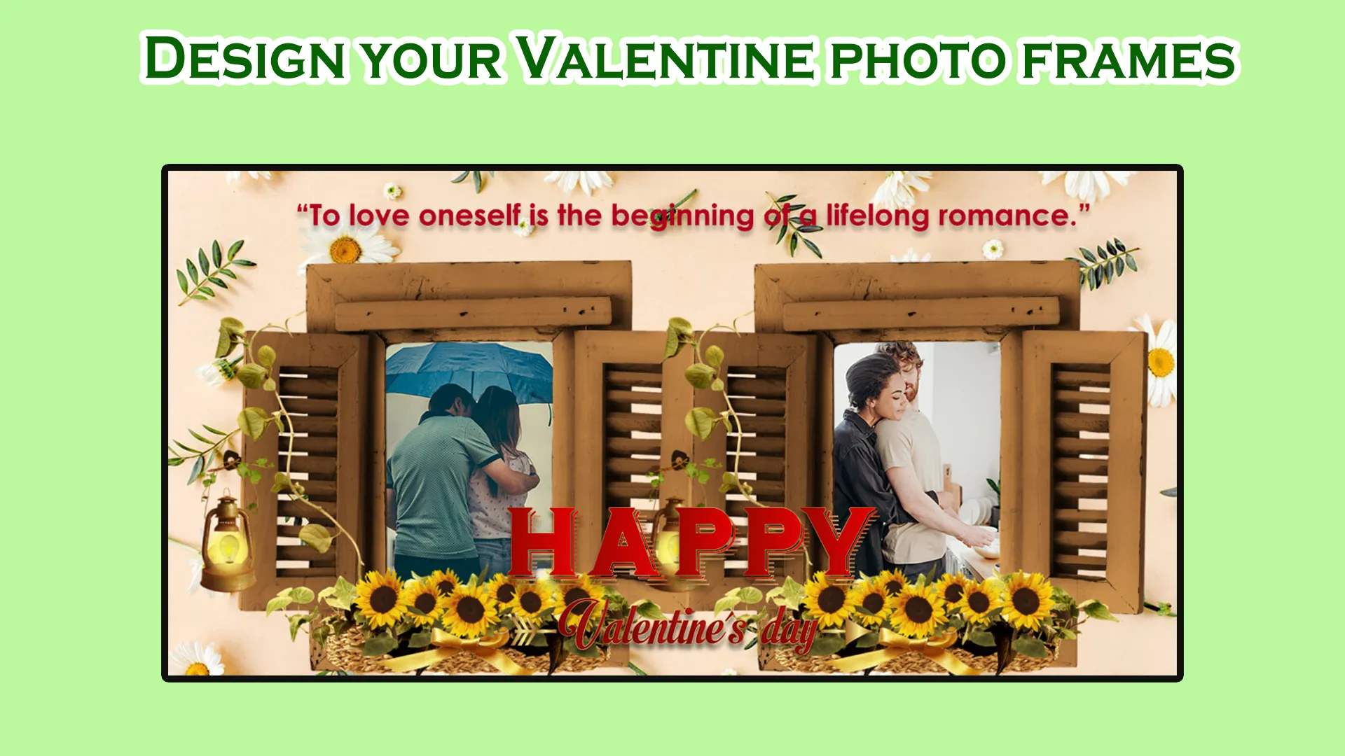 Valentines Day Photo Frames | Indus Appstore | Screenshot