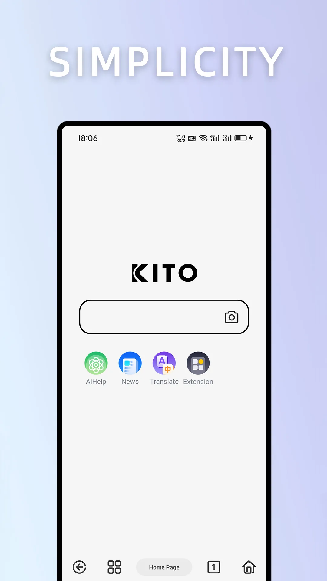 Kito Browser | Indus Appstore | Screenshot