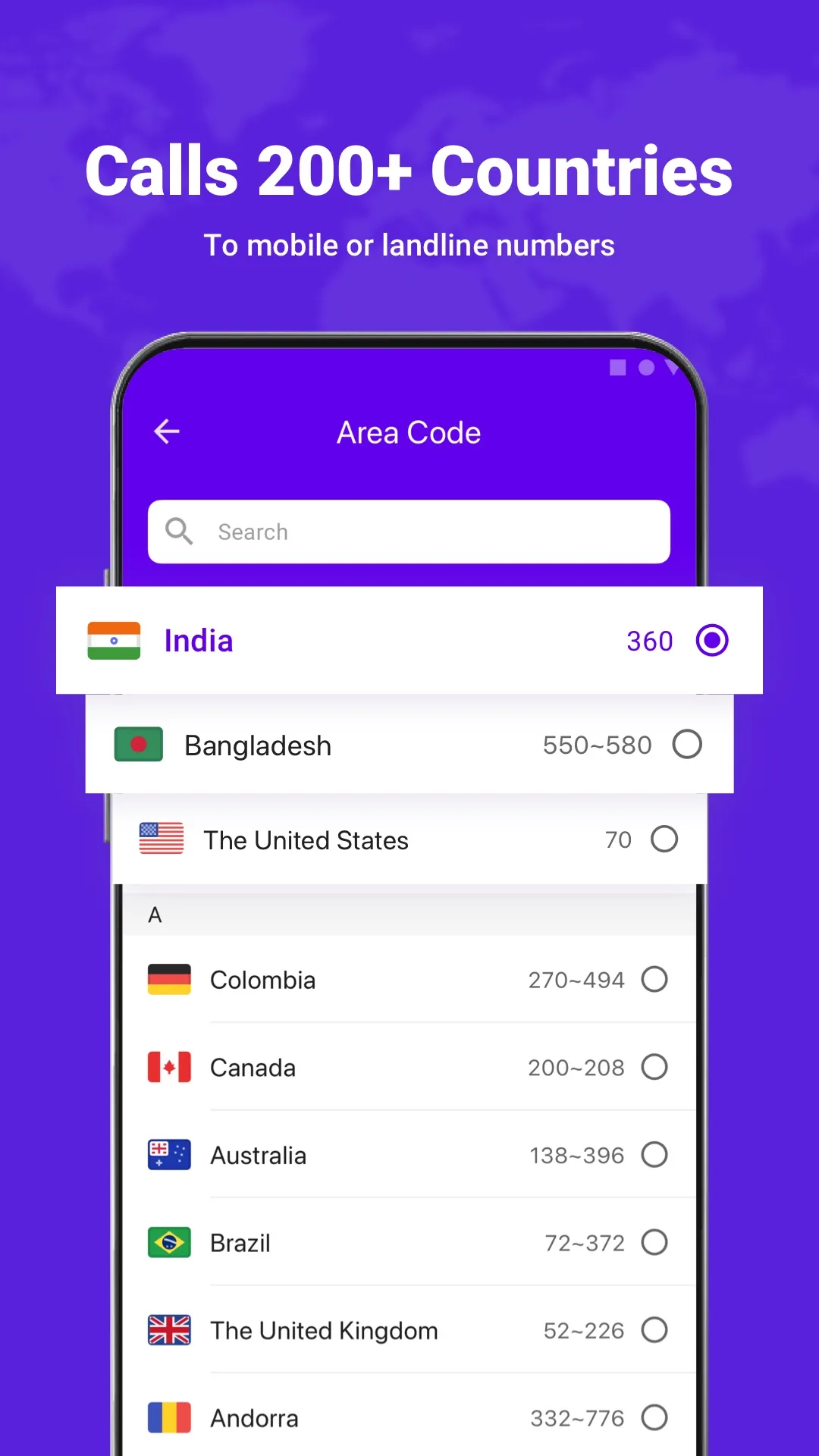 UXCall - International Call | Indus Appstore | Screenshot