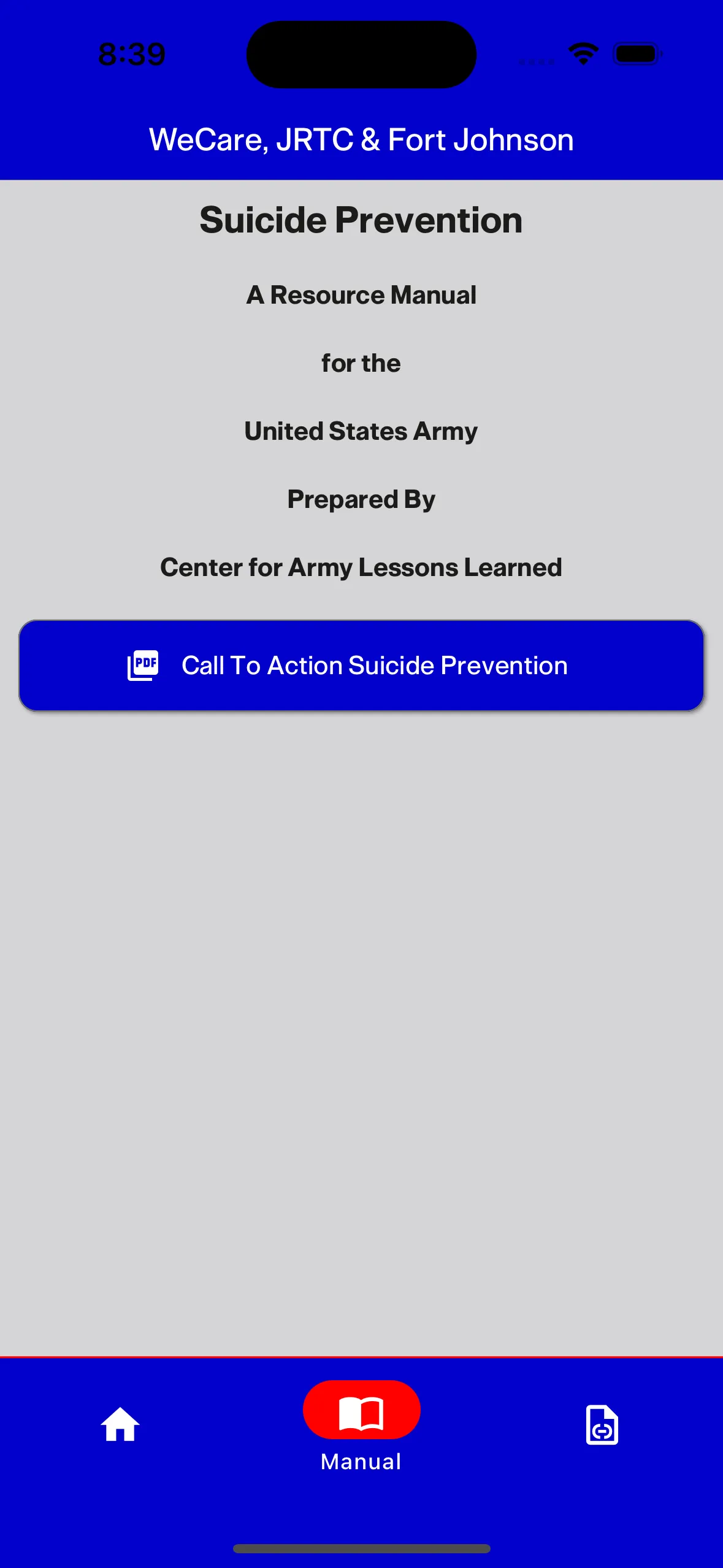 WeCare, JRTC & Fort Johnson | Indus Appstore | Screenshot