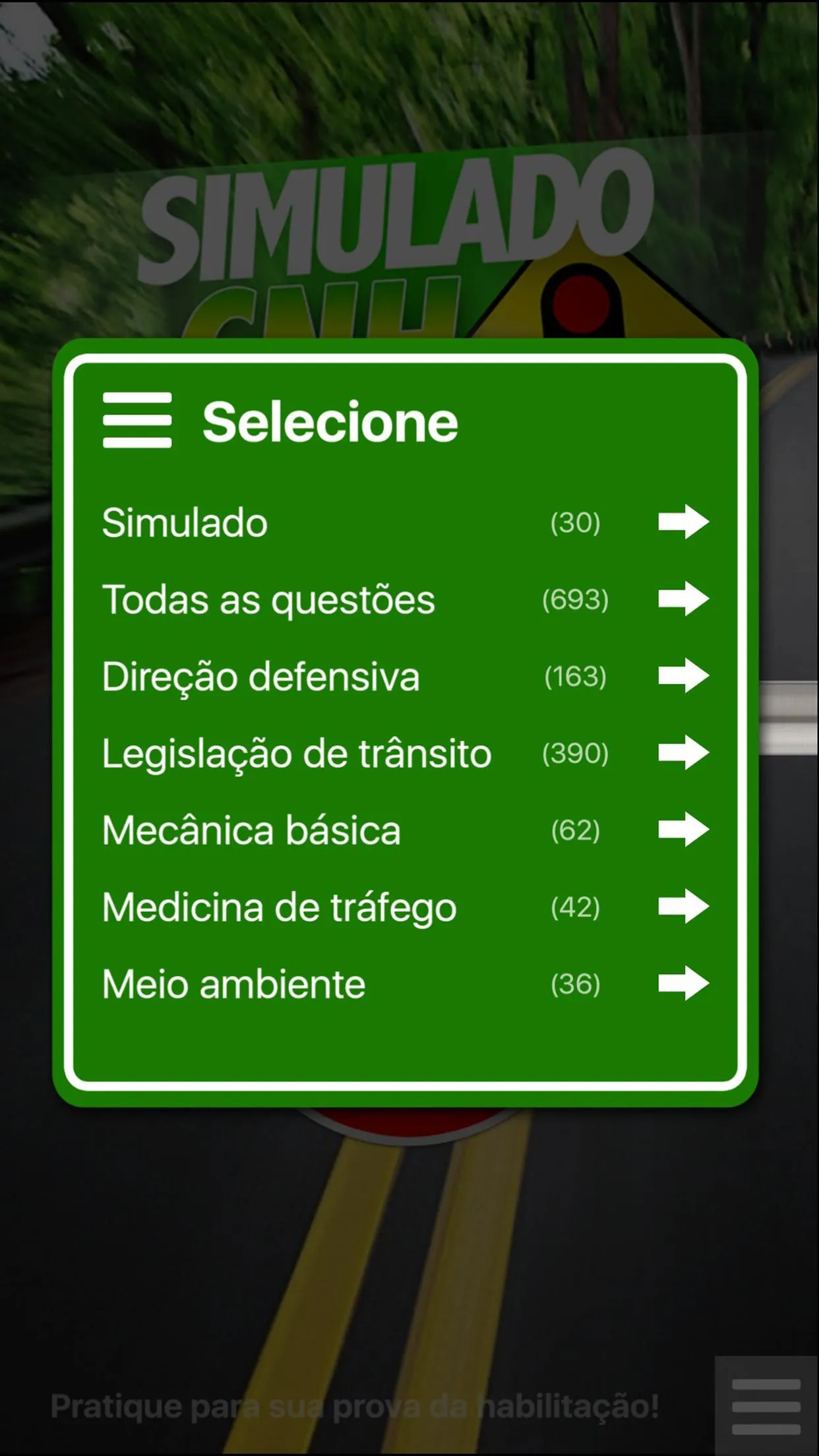 Simulado CNH | Indus Appstore | Screenshot