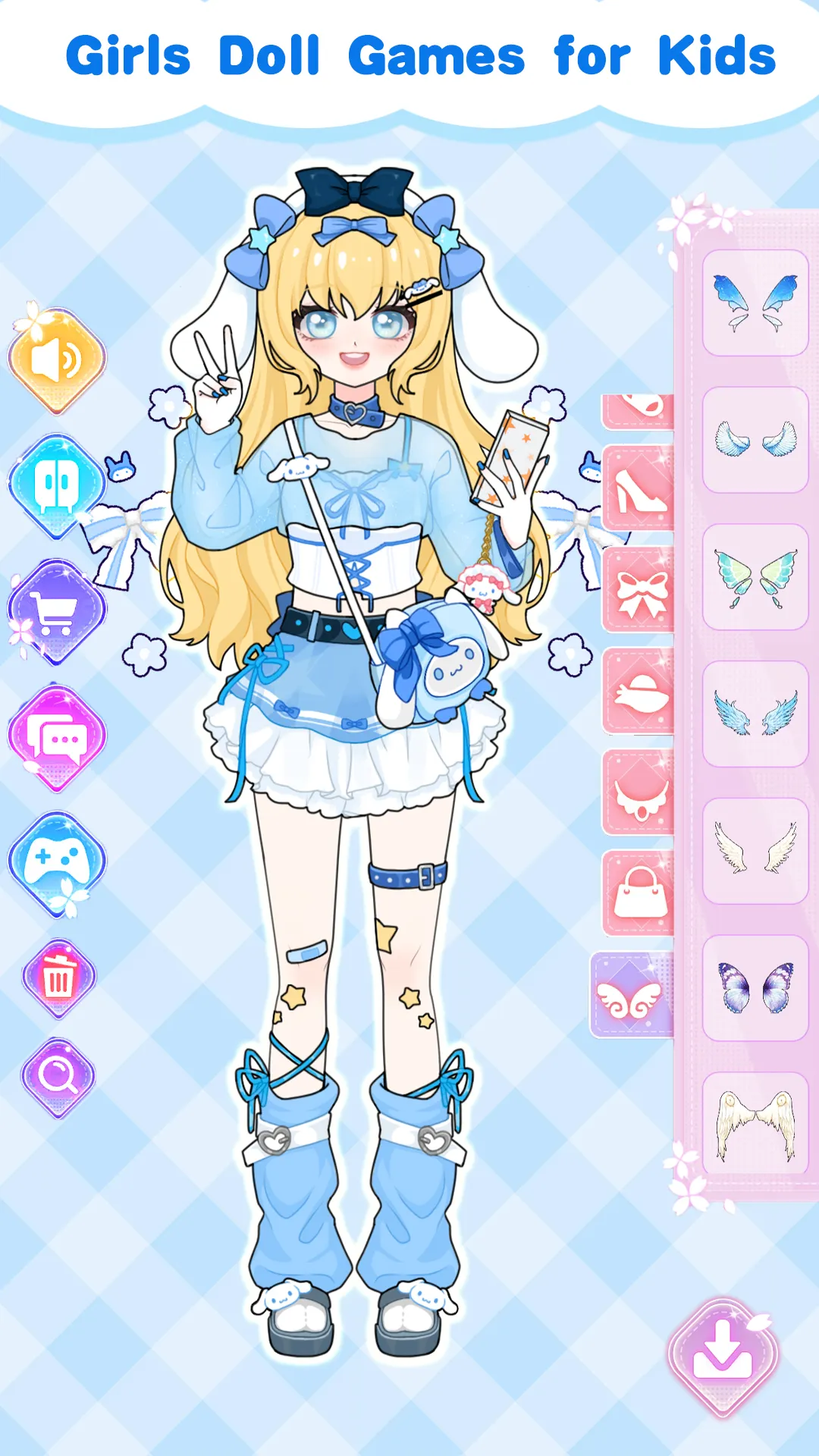 Vlinder Princess Dress Up DIY | Indus Appstore | Screenshot