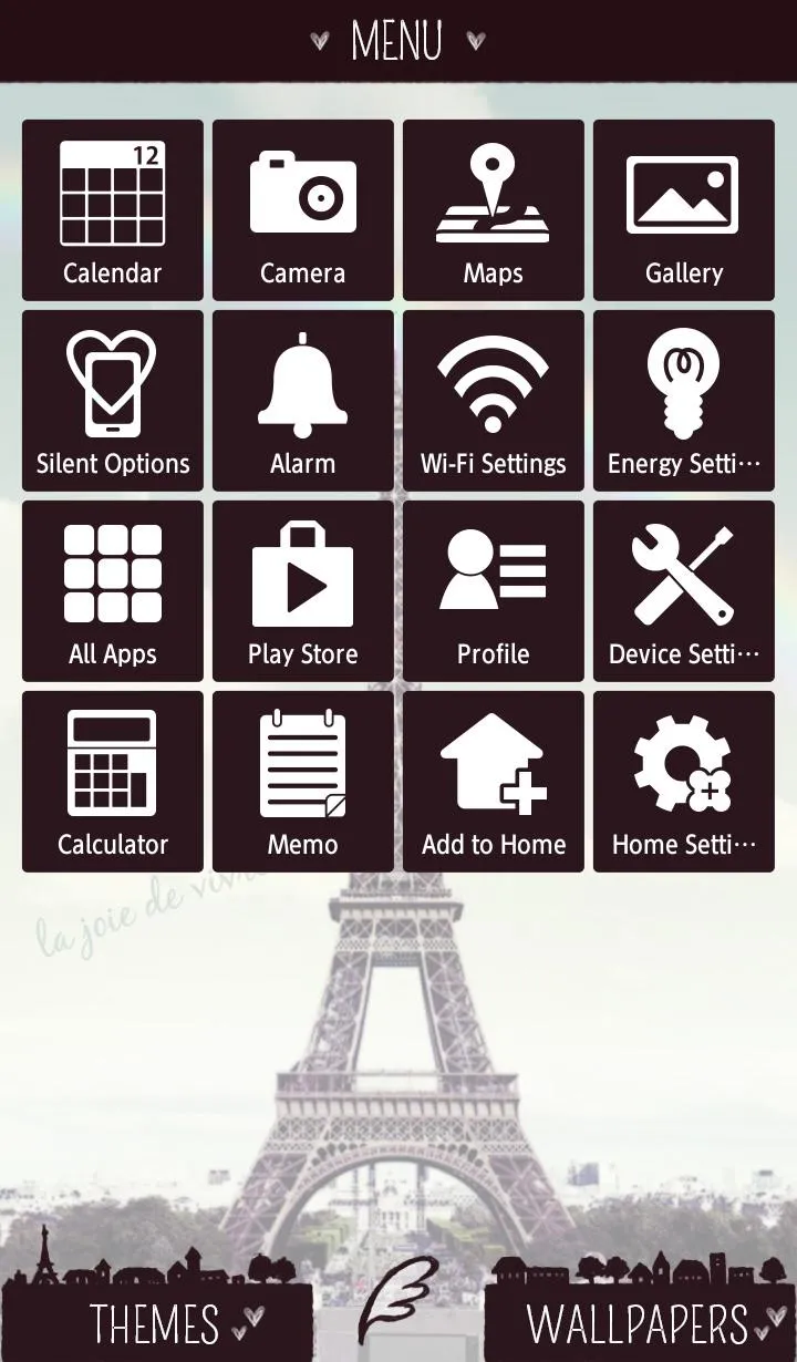 Eiffel Theme Theme +HOME | Indus Appstore | Screenshot