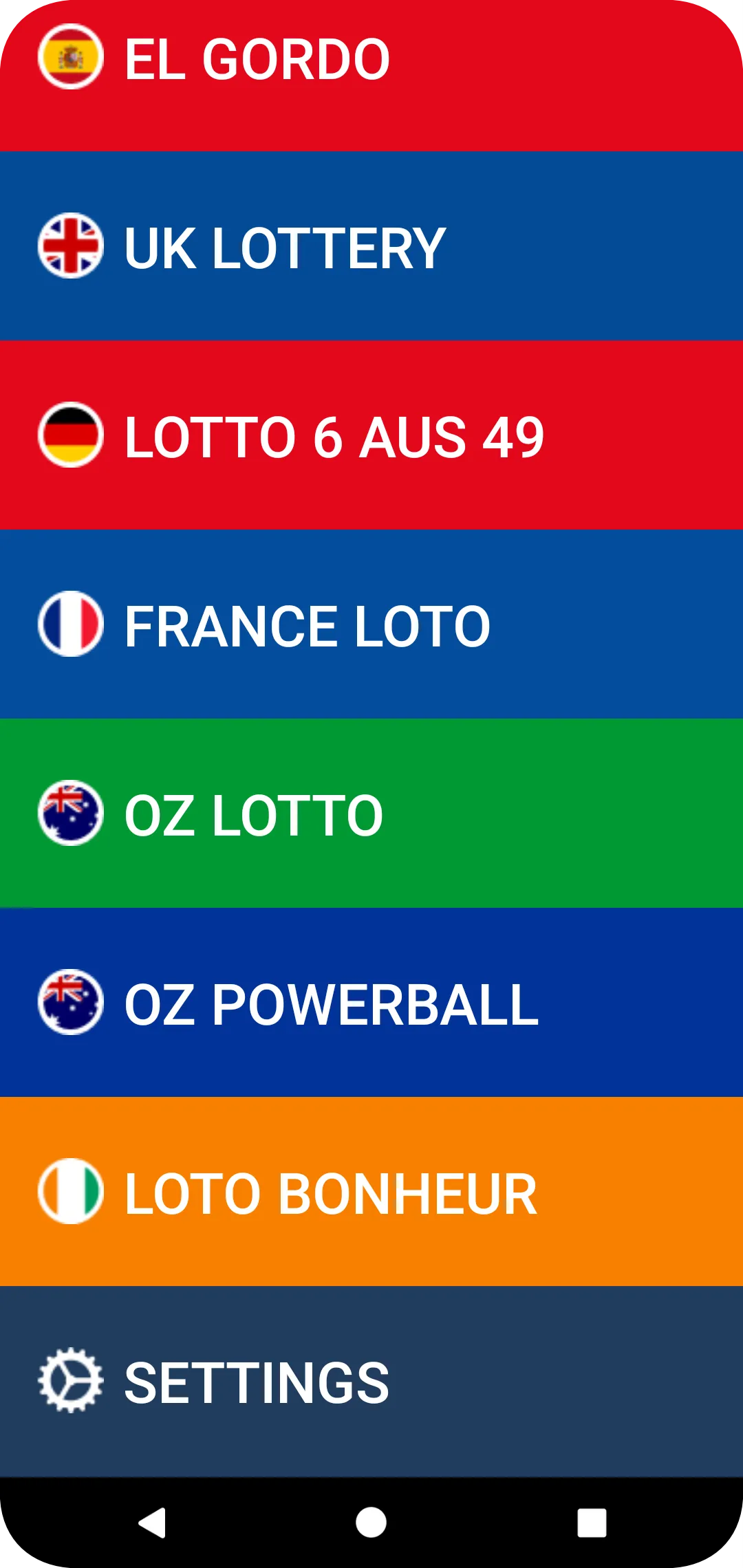 Lotto Numbers Generator | Indus Appstore | Screenshot