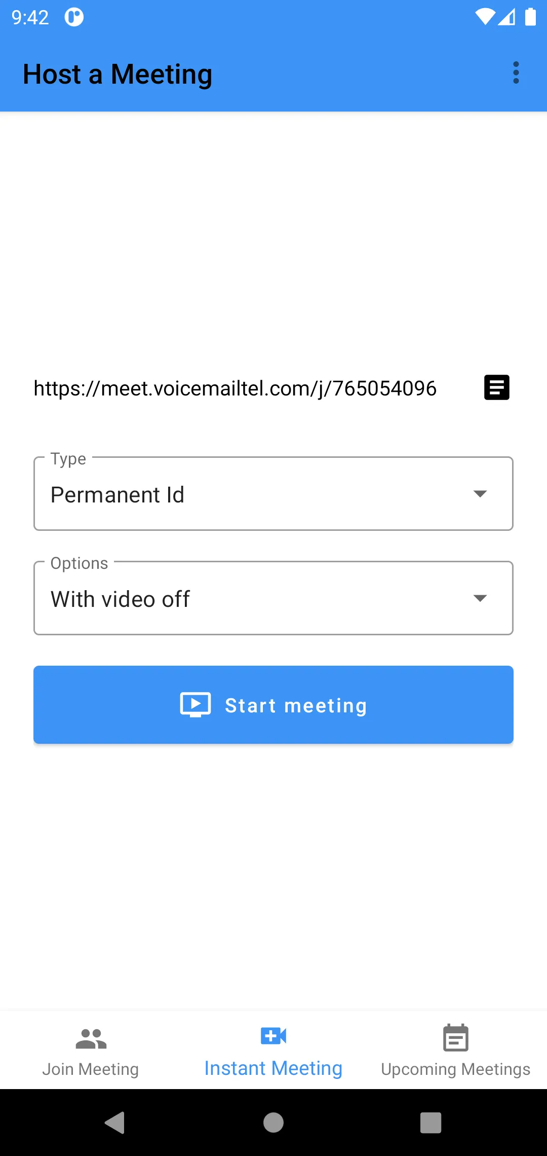 Meet - Free Video Meetings | Indus Appstore | Screenshot