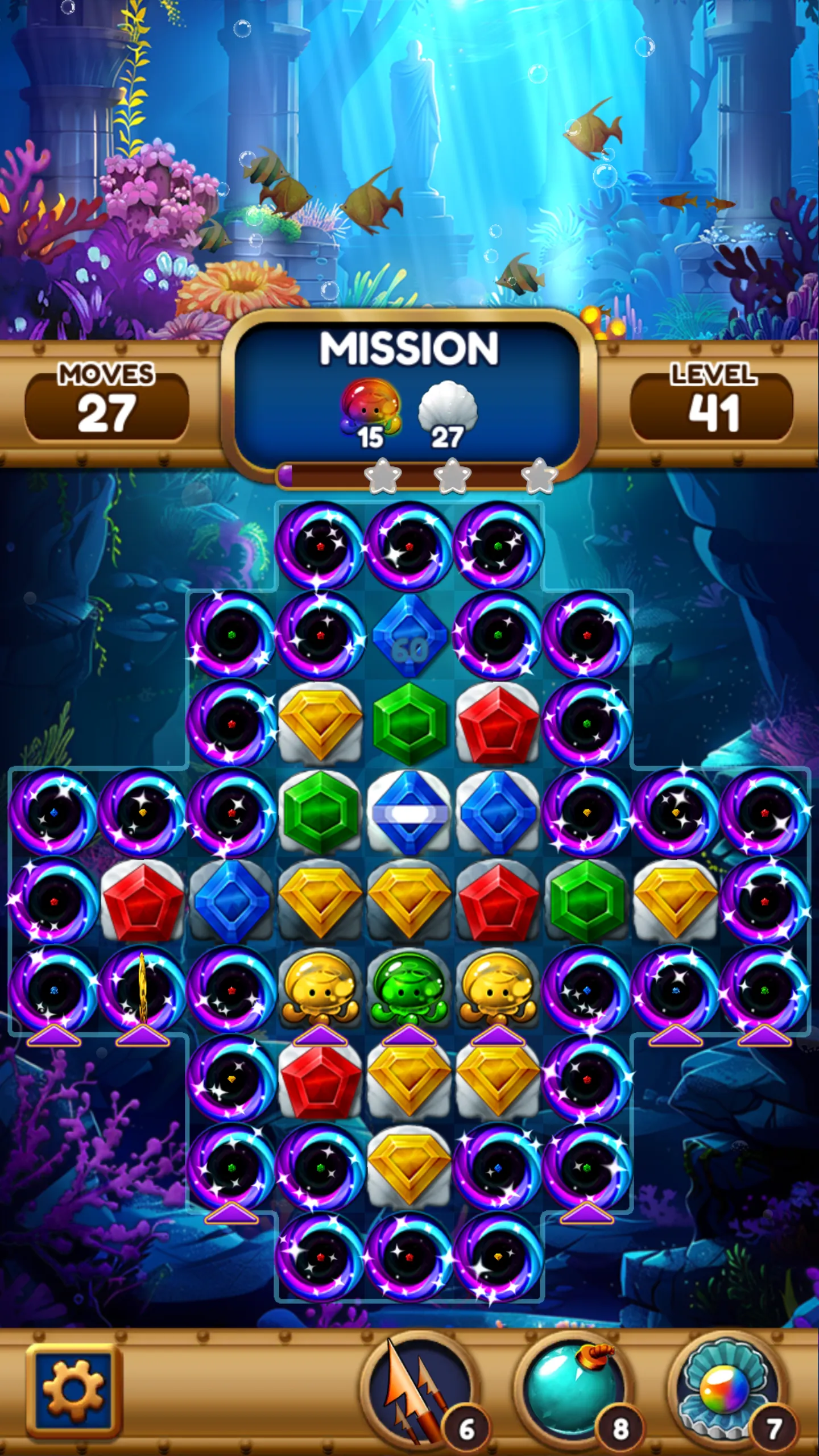 Jewel of Deep Sea: Match3 Game | Indus Appstore | Screenshot