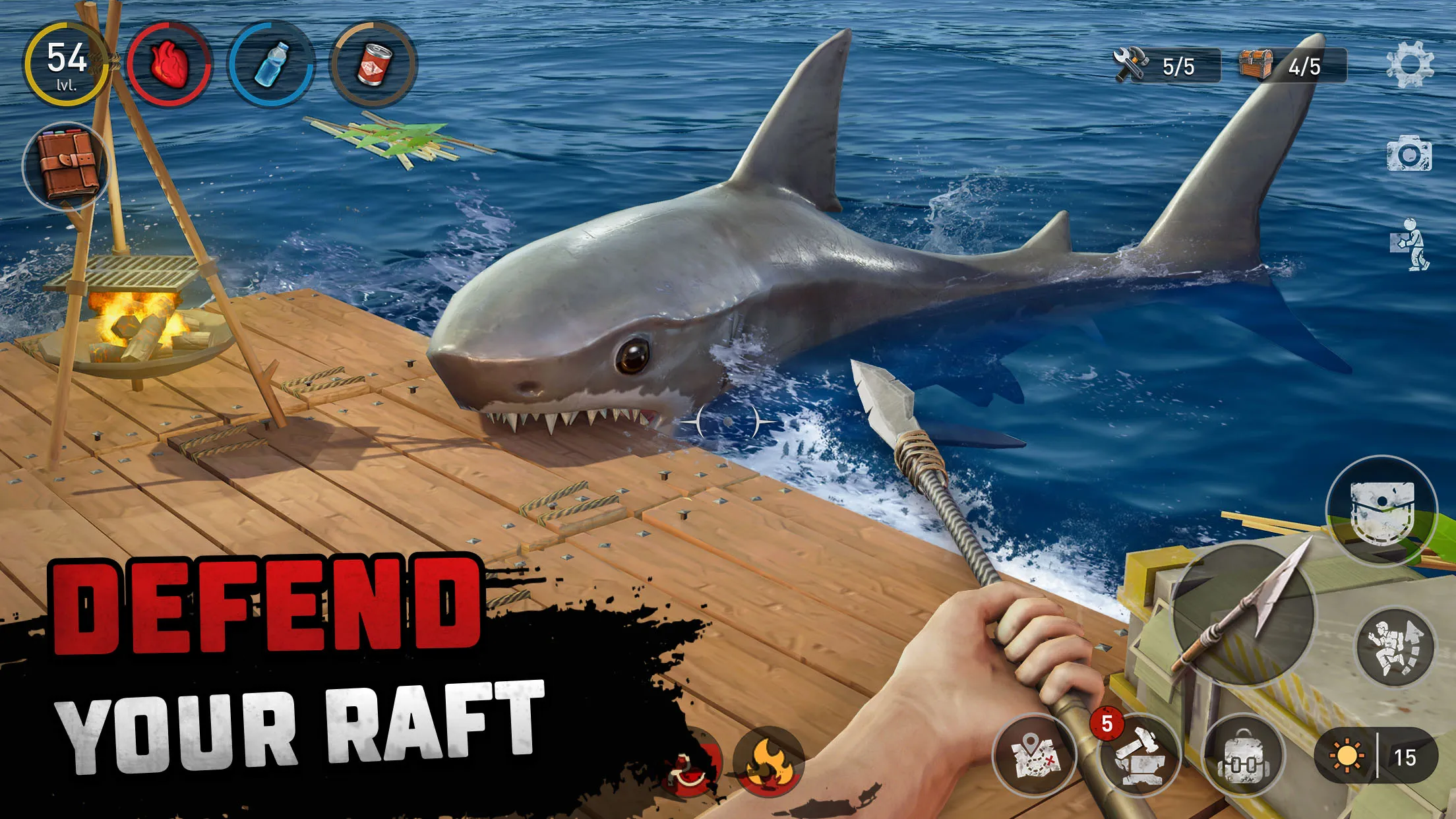 Raft® Survival - Ocean Nomad | Indus Appstore | Screenshot