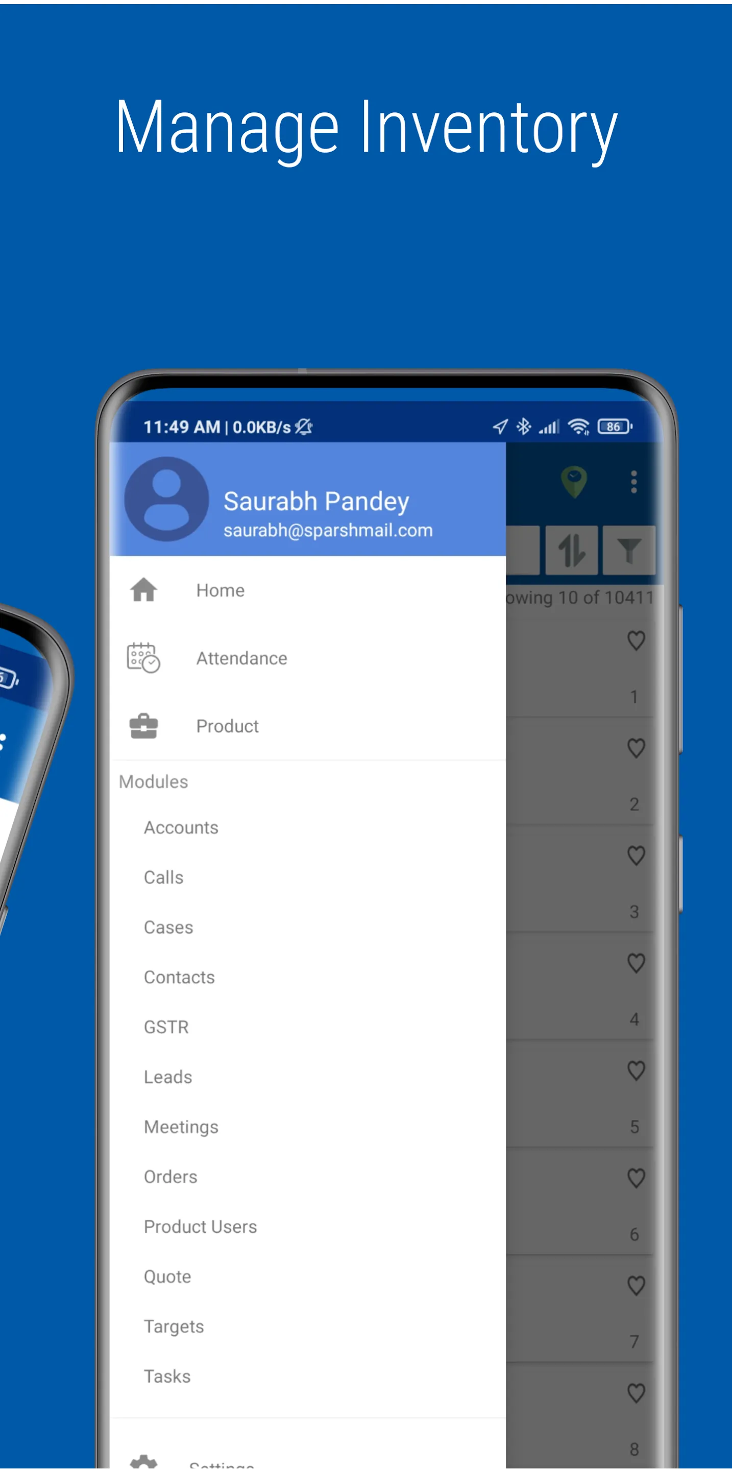 Sparsh.CRM | Indus Appstore | Screenshot