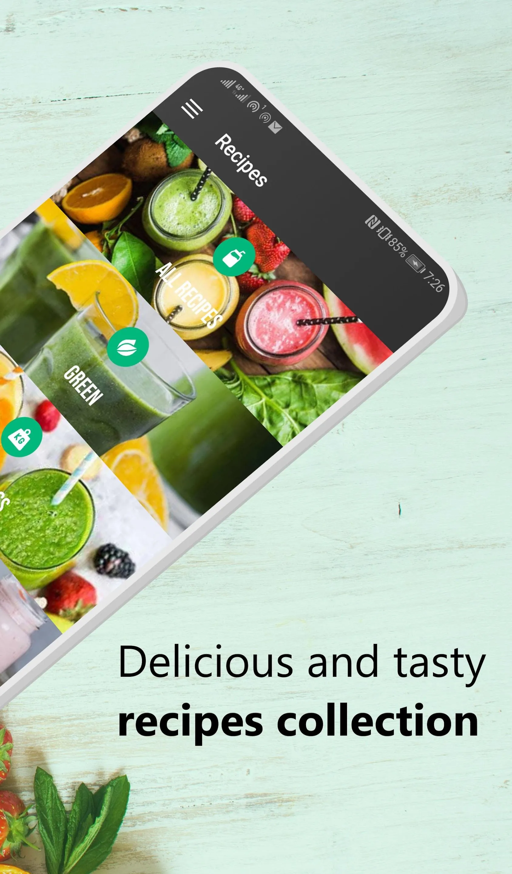 Healthy Smoothie Recipes | Indus Appstore | Screenshot