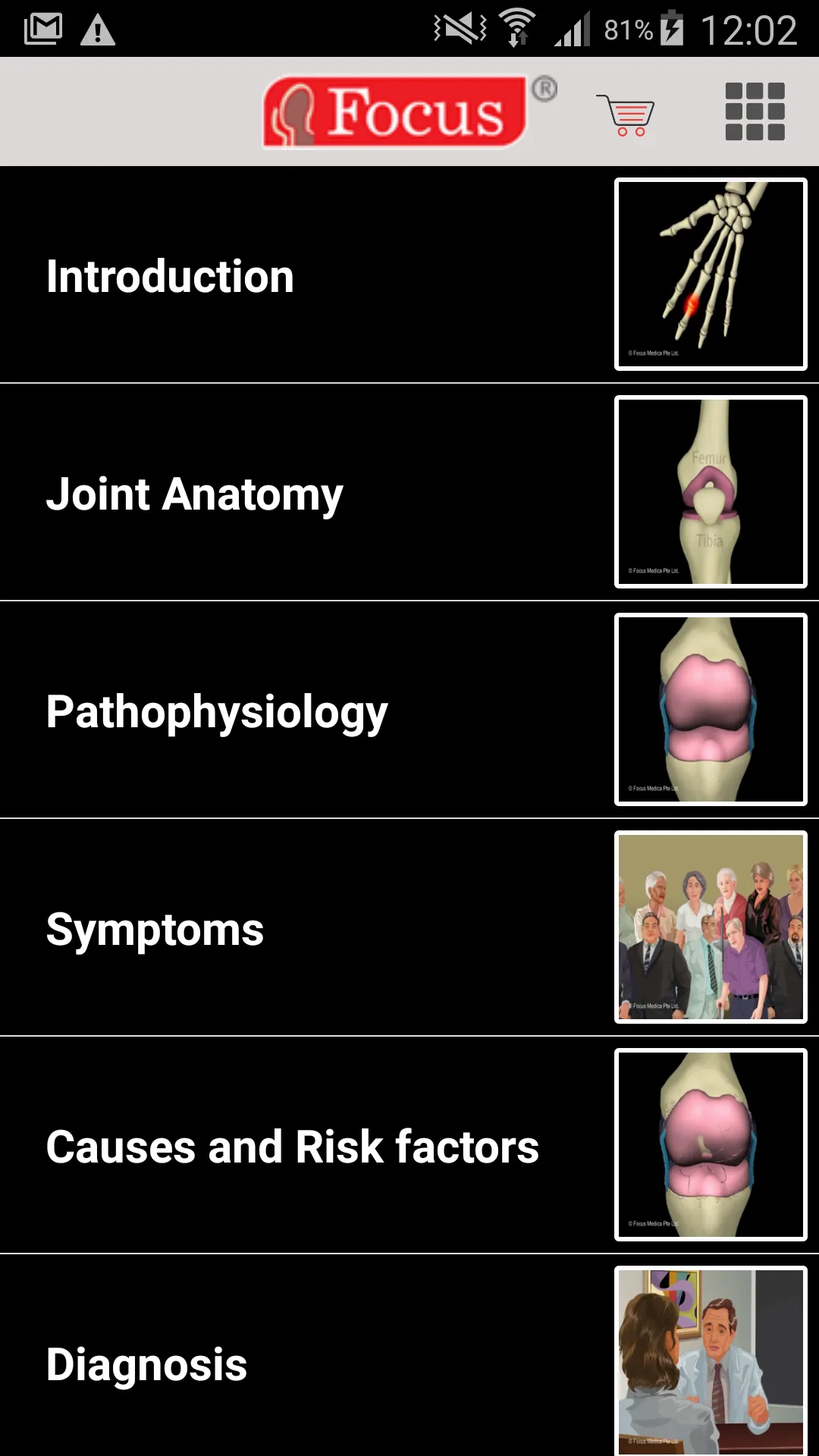 Osteoarthritis | Indus Appstore | Screenshot