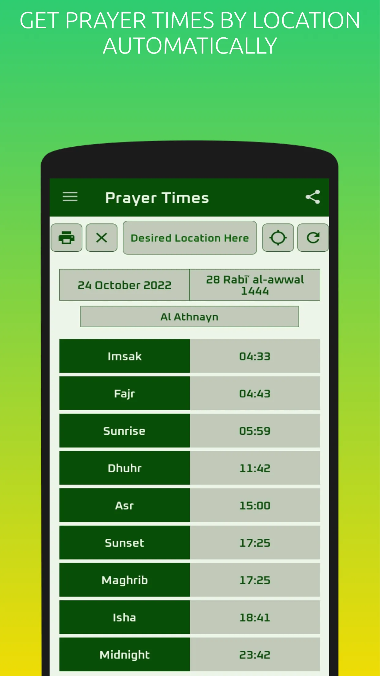 Prayer Times | Indus Appstore | Screenshot