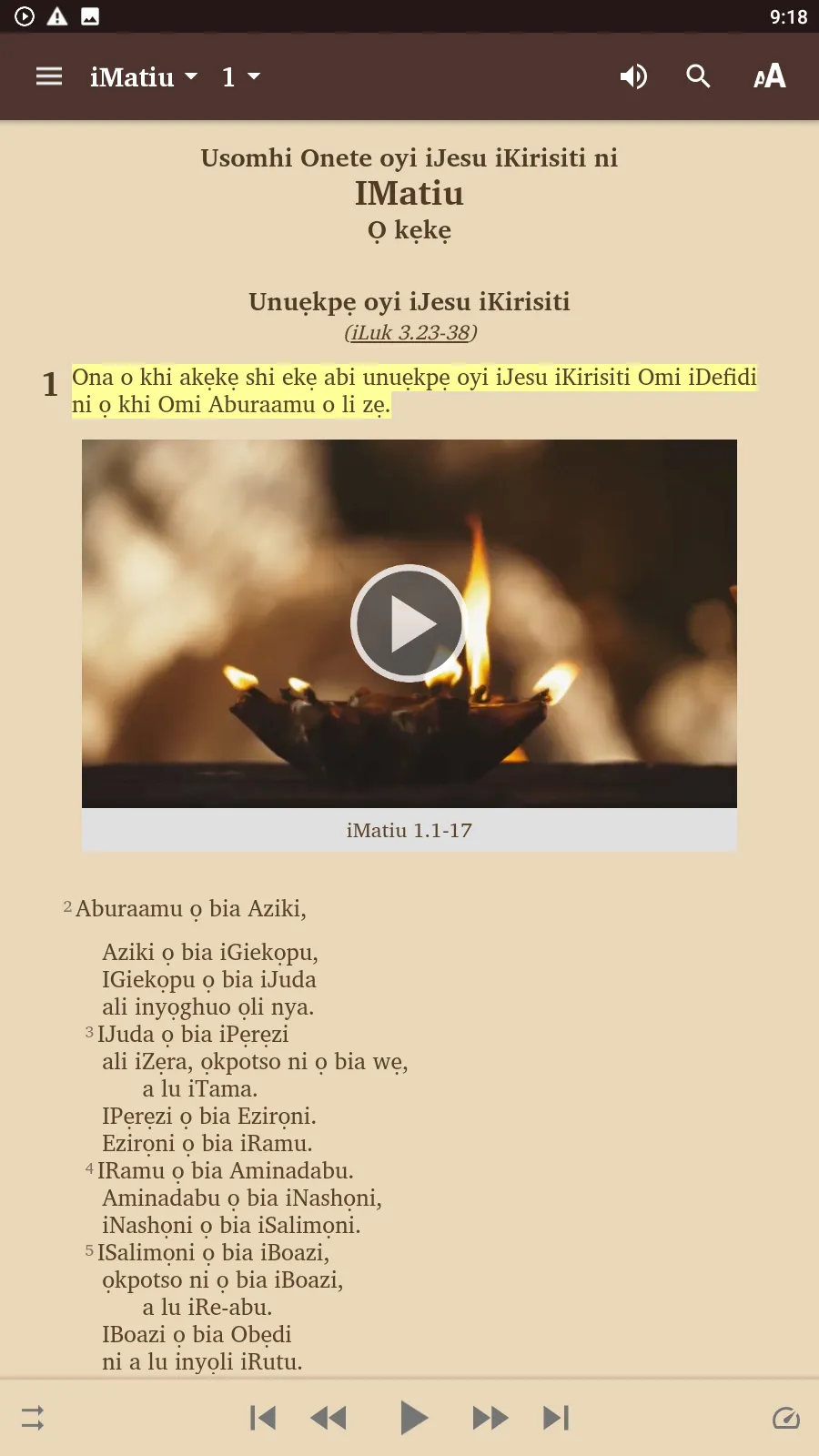 Okphela Bible | Indus Appstore | Screenshot