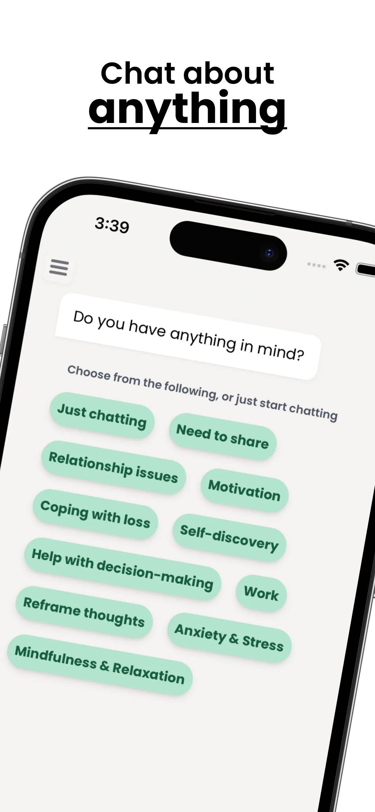 Deepen: AI Companion & Friend | Indus Appstore | Screenshot