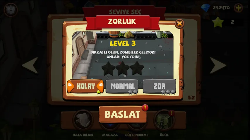 Zombi İstilası: Kaleyi Savun | Indus Appstore | Screenshot