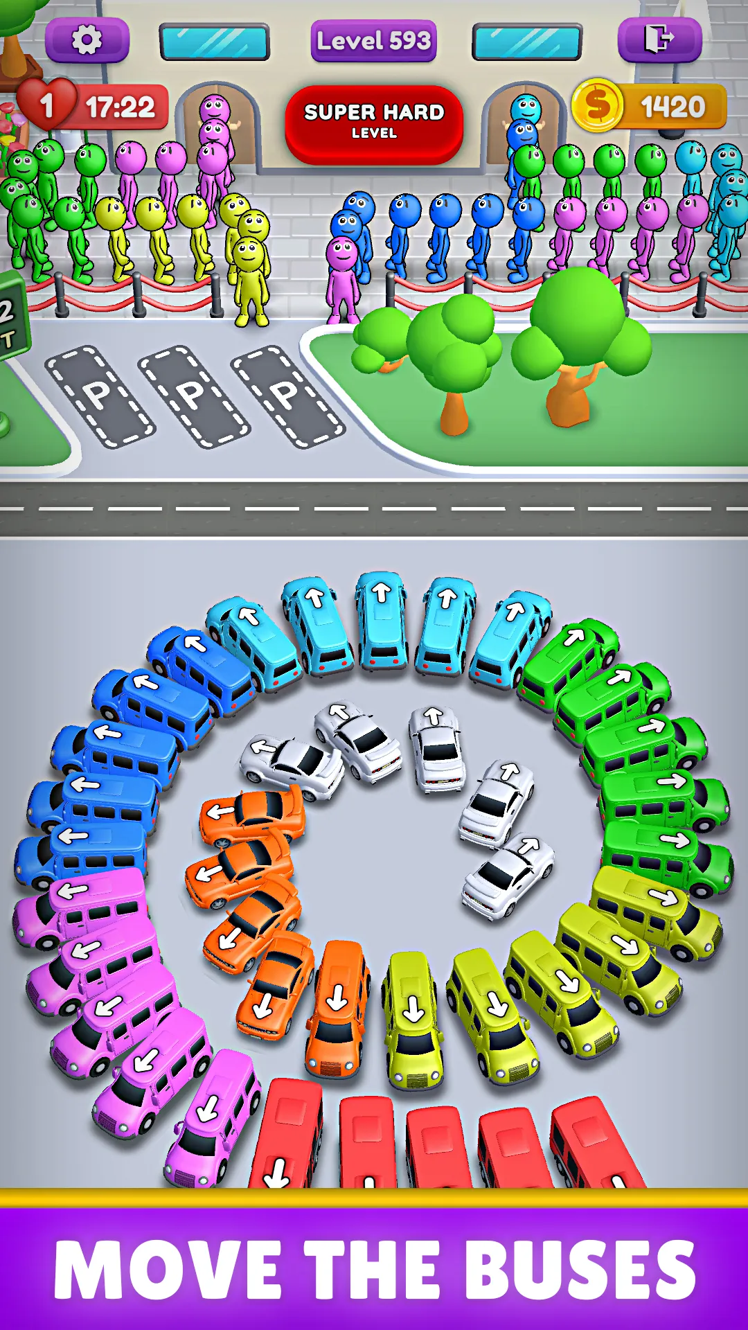 Crowd Express: Boarding Puzzle | Indus Appstore | Screenshot