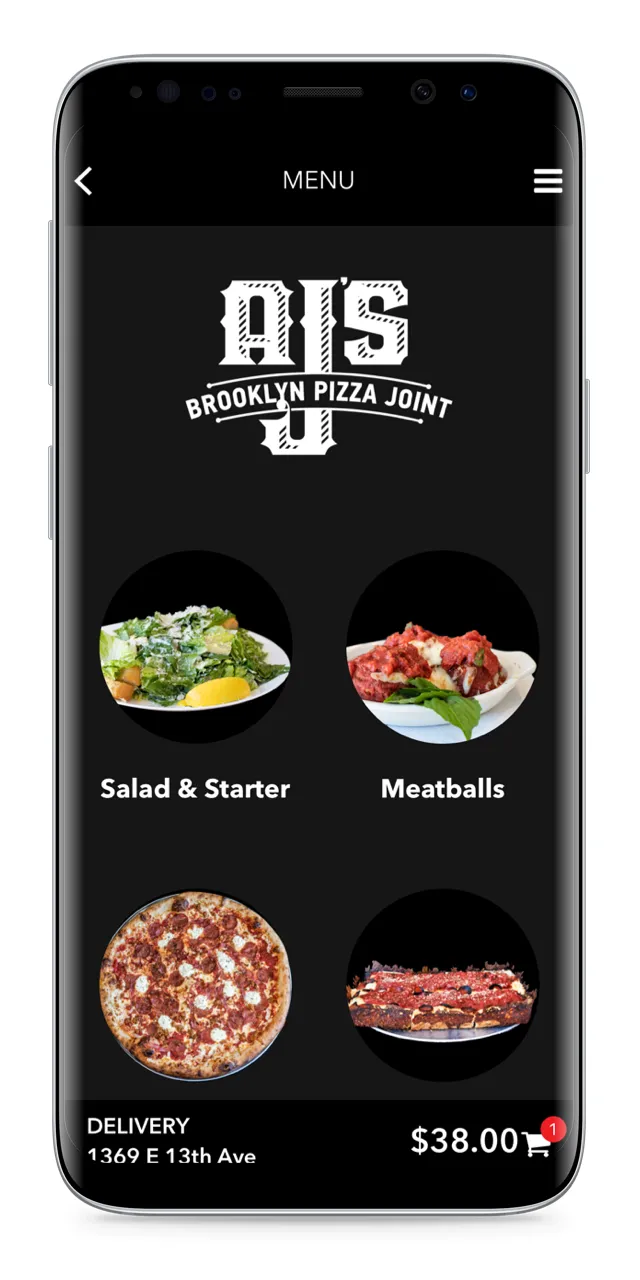 AJ's Brooklyn Pizza | Indus Appstore | Screenshot