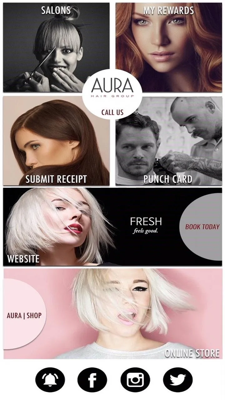 Aura Hair Group BC | Indus Appstore | Screenshot