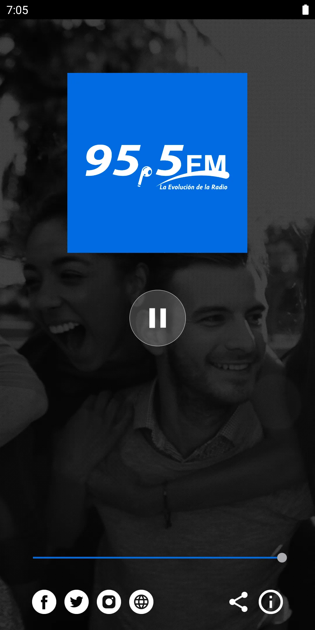 95.5 FM | Indus Appstore | Screenshot