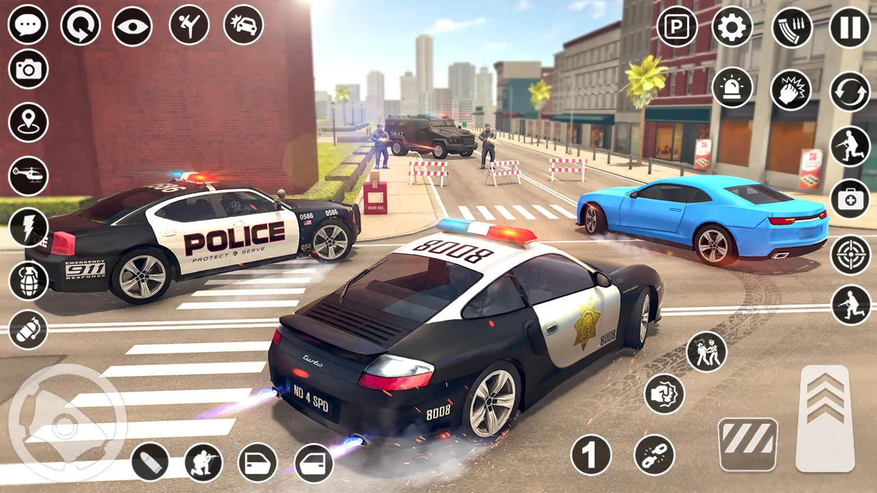 Car Chase 3D: Police Car Game | Indus Appstore | Screenshot