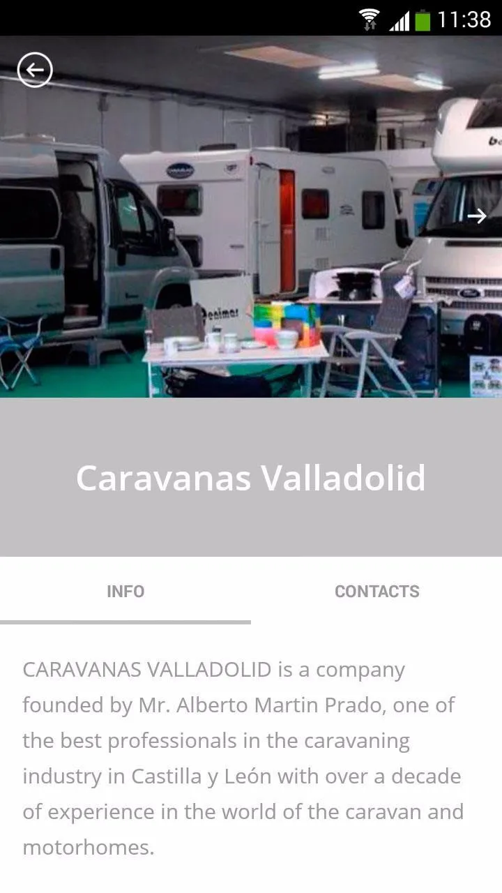 Caravanas Valladolid | Indus Appstore | Screenshot