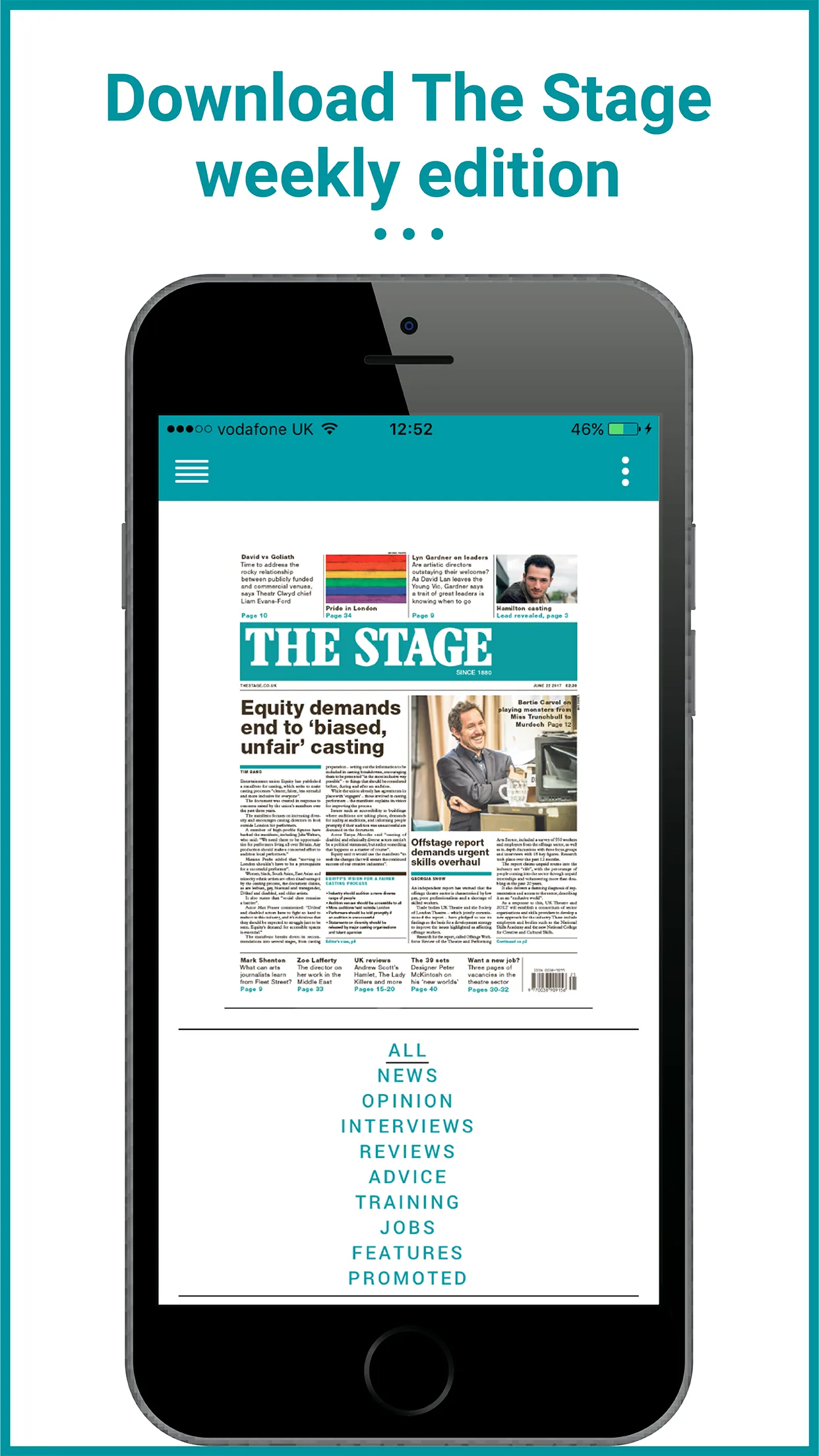 The Stage: Theatre News, Revie | Indus Appstore | Screenshot