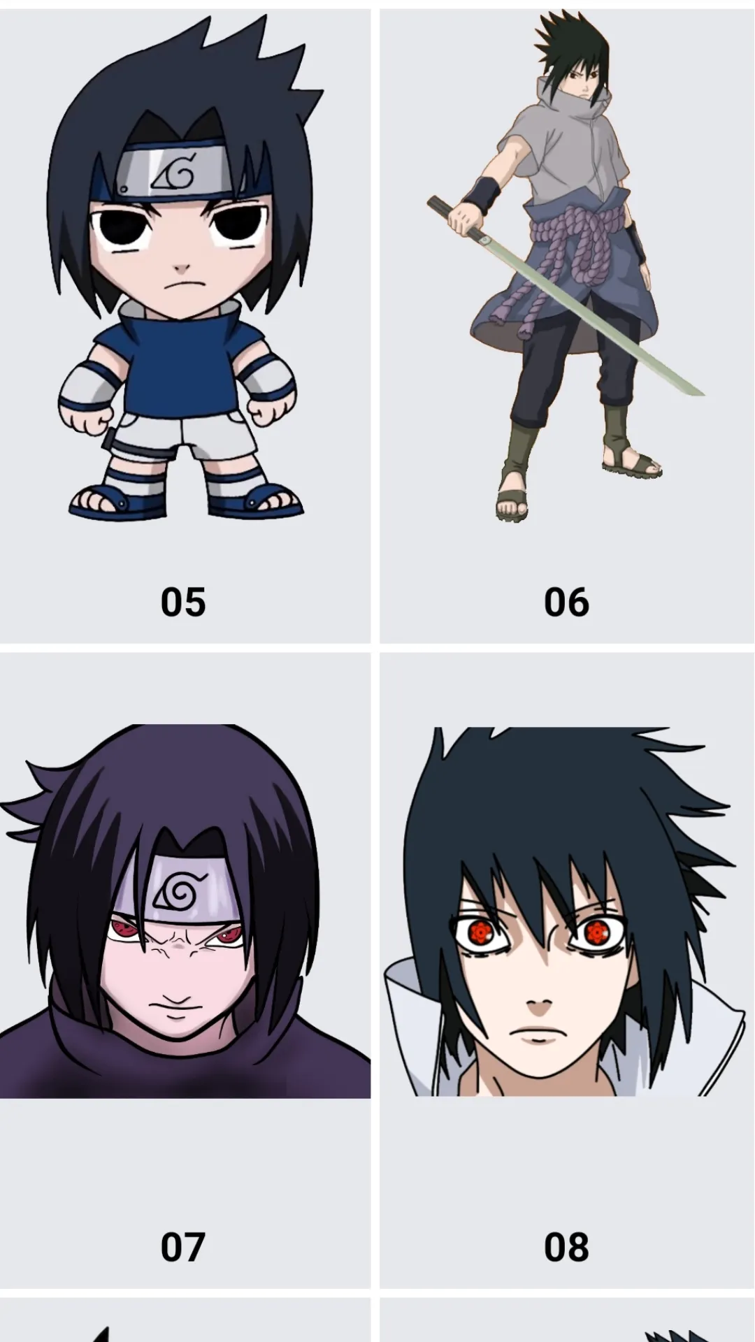 How to draw Sasuke Uchiha | Indus Appstore | Screenshot