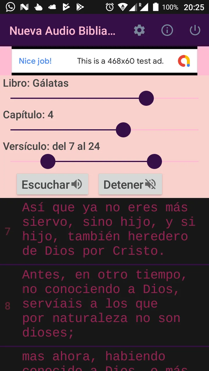 Nueva Audio Biblia (OSO) | Indus Appstore | Screenshot