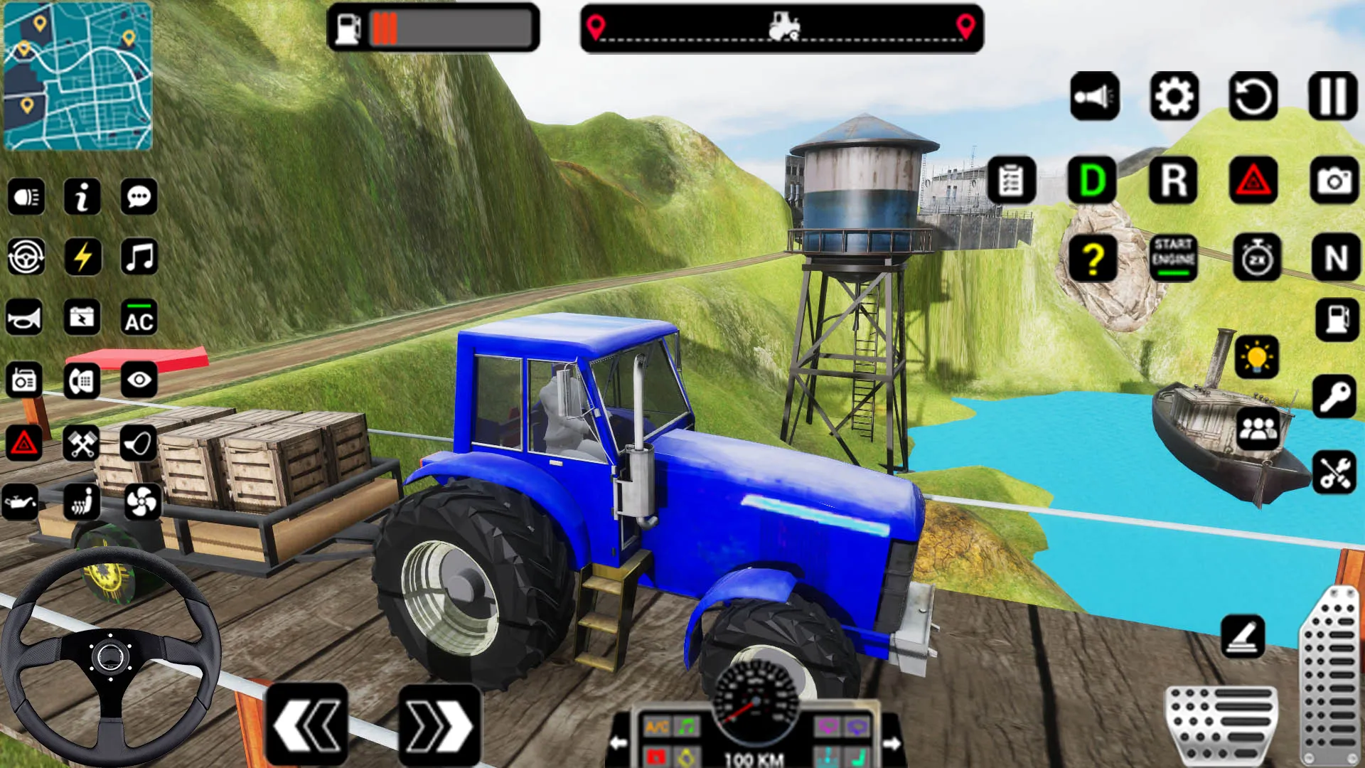 Tractor Trolly Driving Games | Indus Appstore | Screenshot