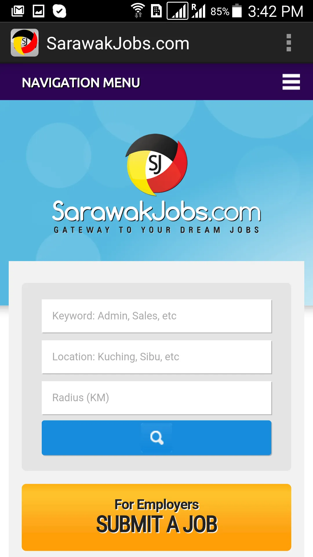 Sarawak Jobs | Indus Appstore | Screenshot