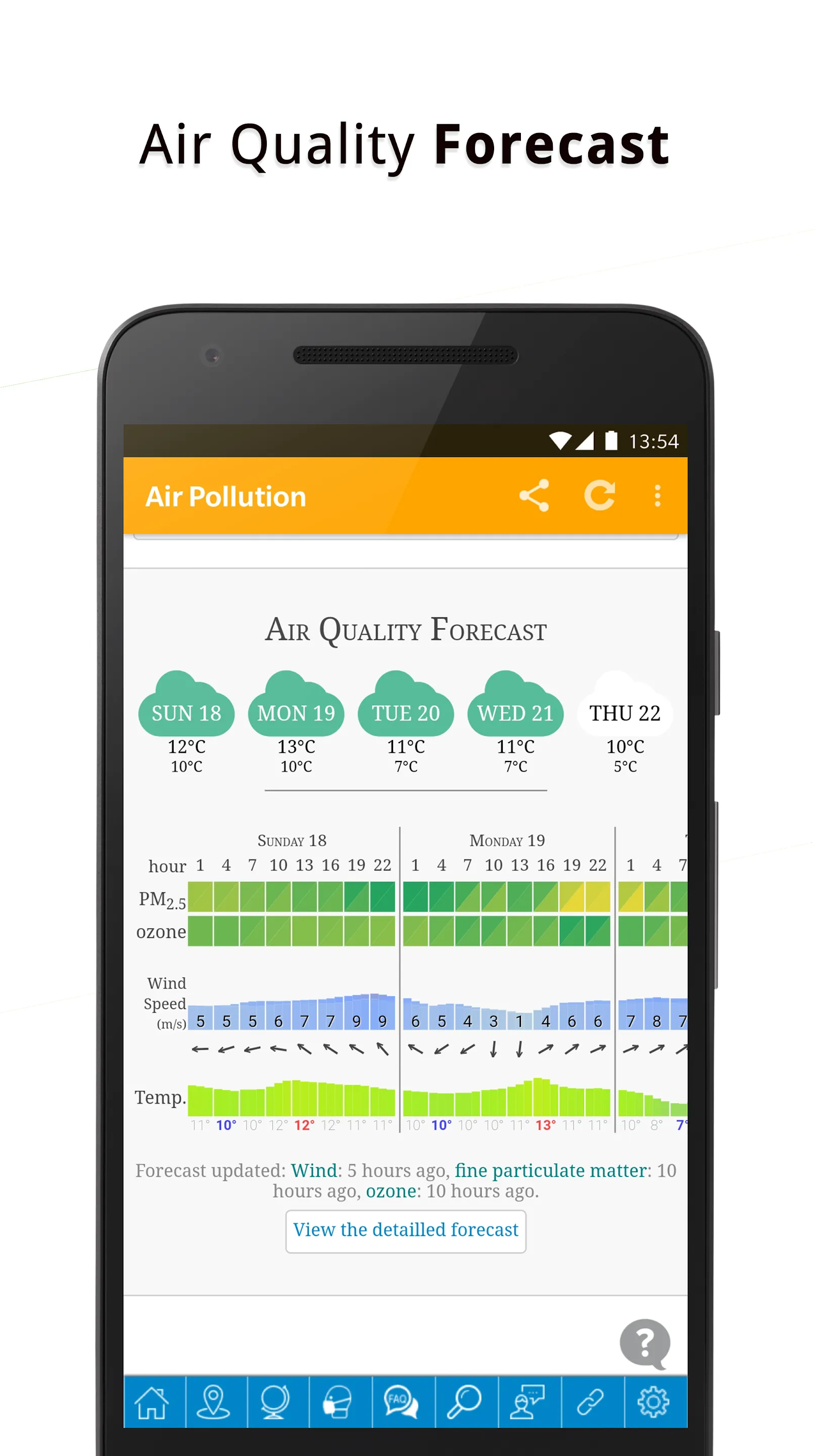 Air Quality Index Worldwide | Indus Appstore | Screenshot