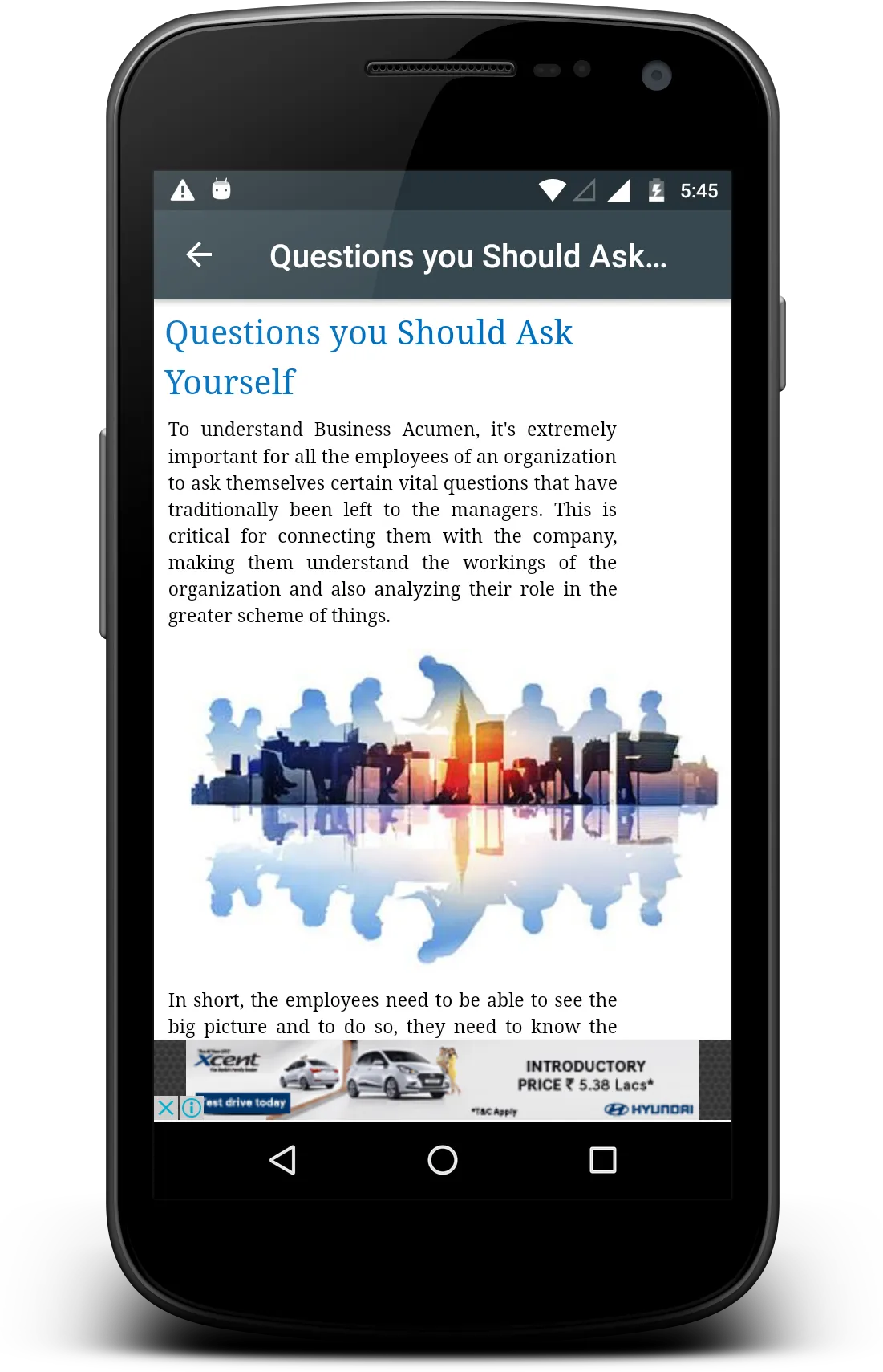 Business Acumen | Indus Appstore | Screenshot