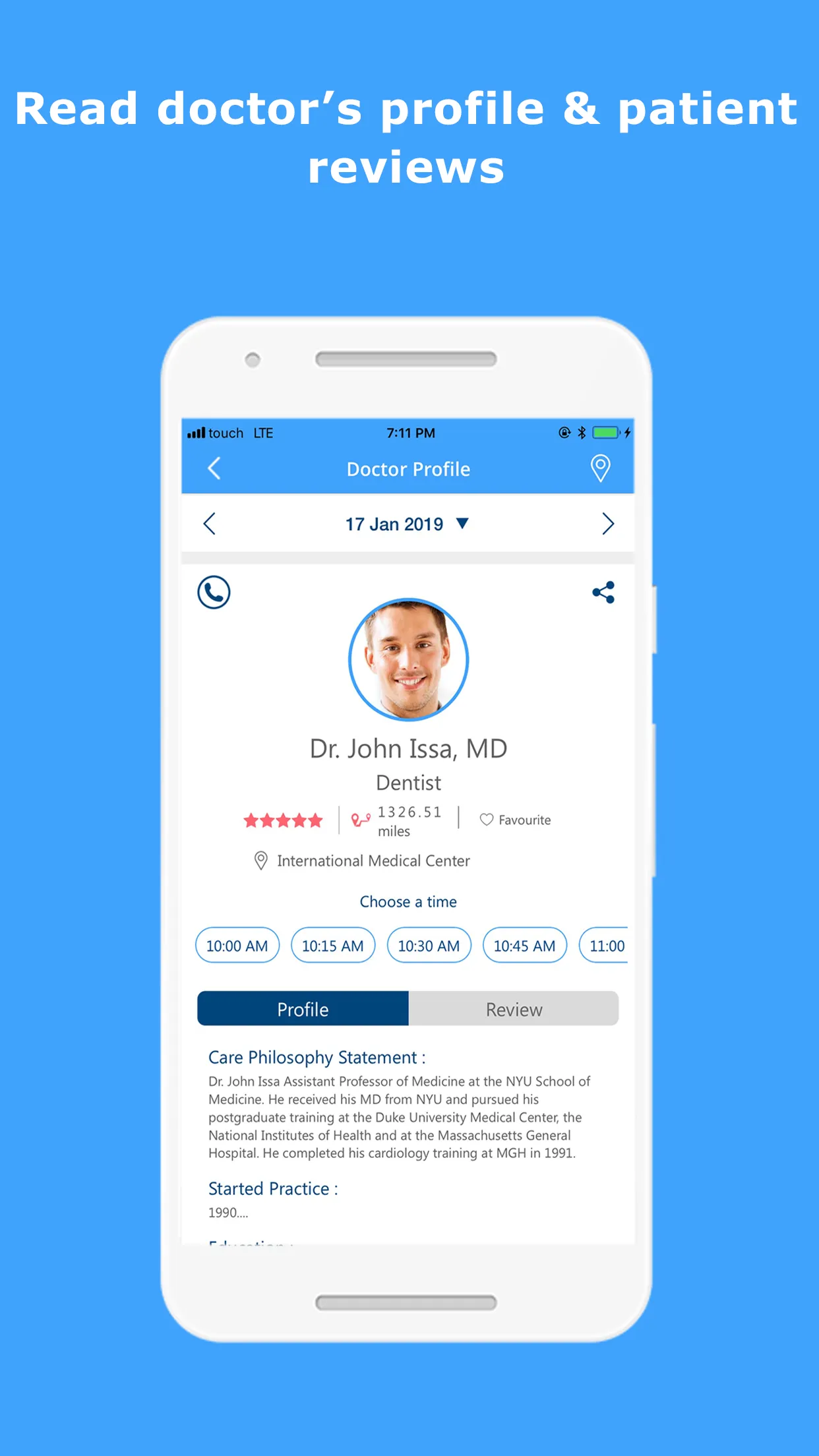 trakMD: Find & Book Doctors | Indus Appstore | Screenshot