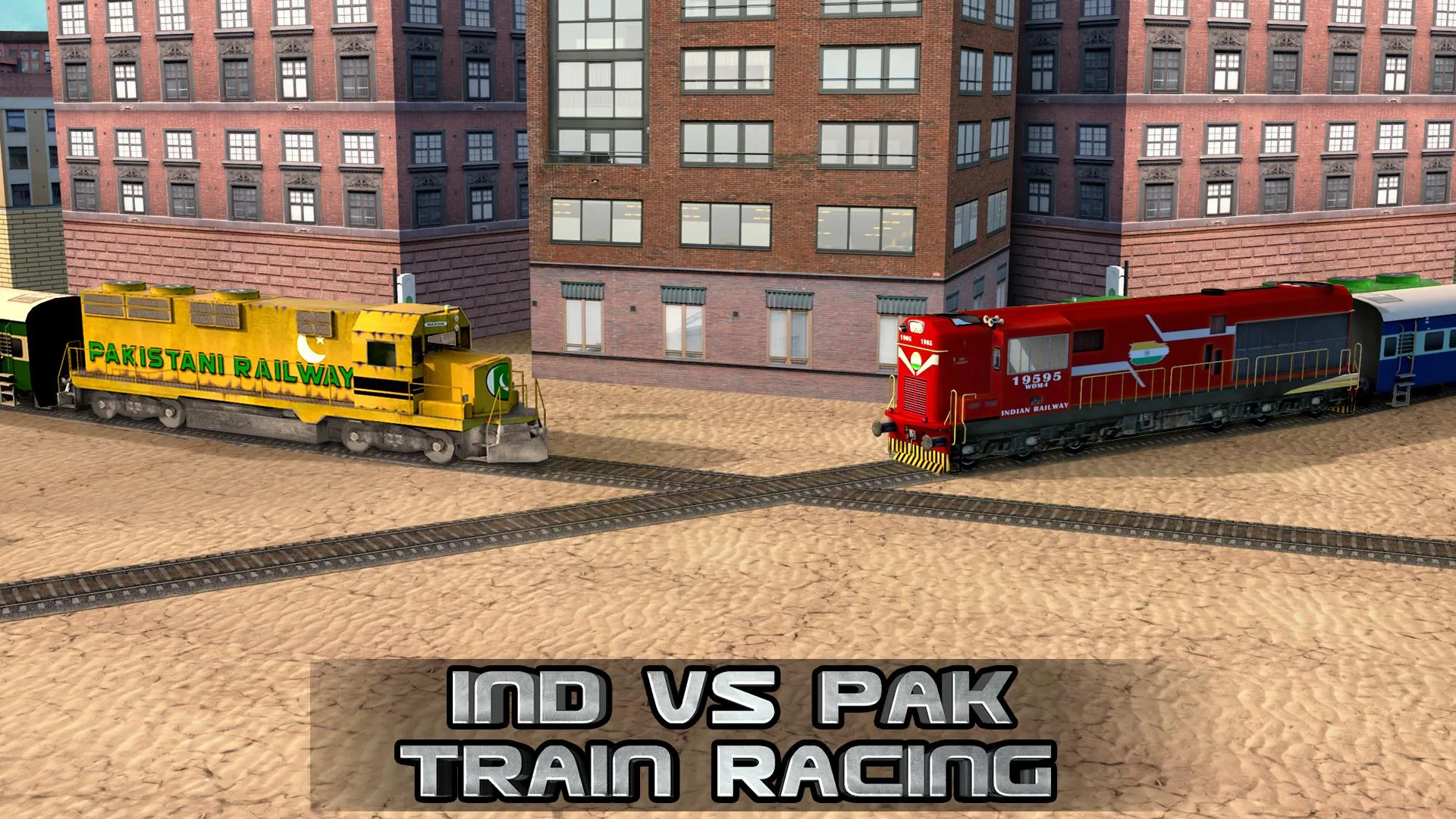 India VS Pakistan Train racing | Indus Appstore | Screenshot