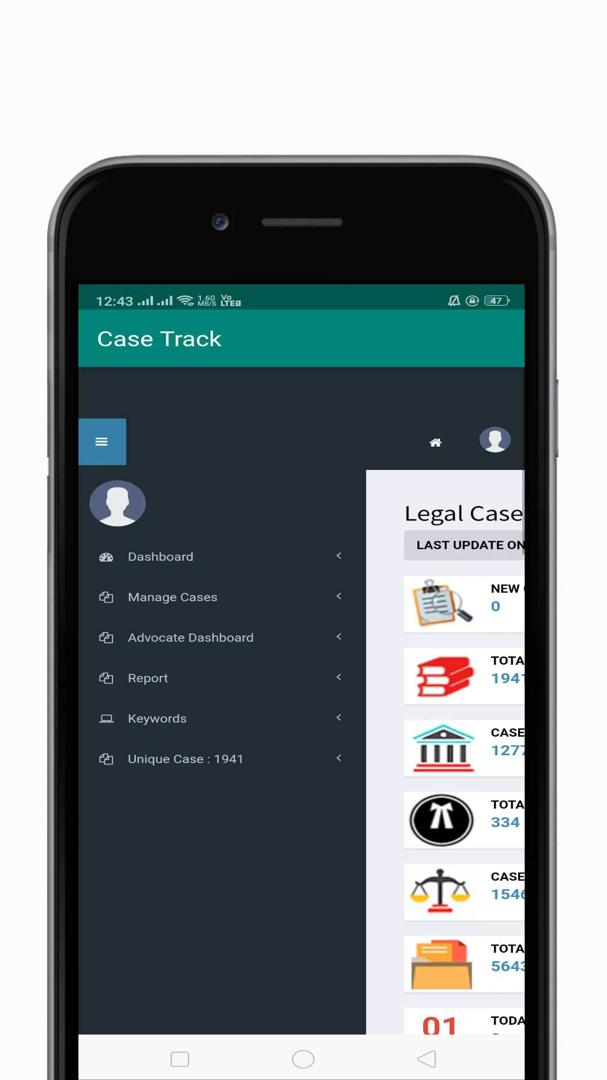 CaseTrack | Indus Appstore | Screenshot