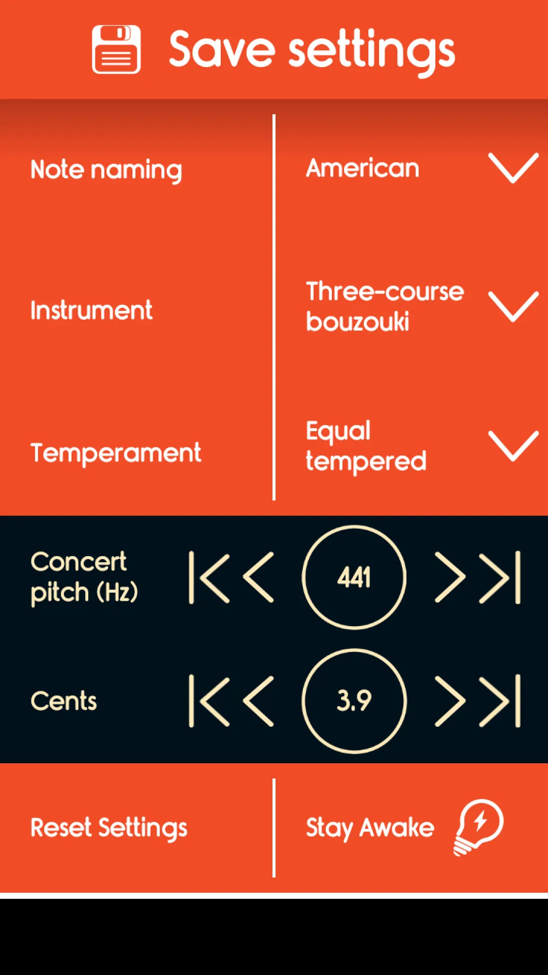 Master Bouzouki Tuner | Indus Appstore | Screenshot