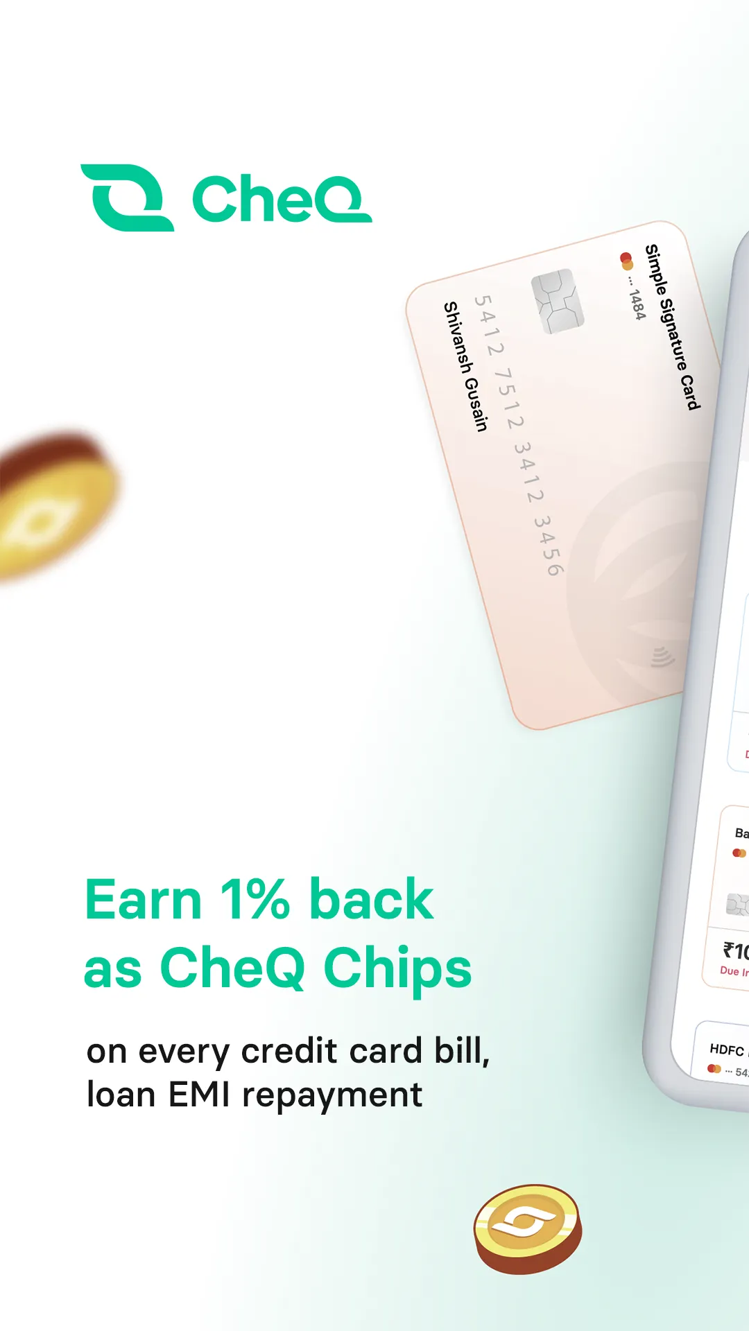 CheQ: Credit Bill Payments | Indus Appstore | Screenshot
