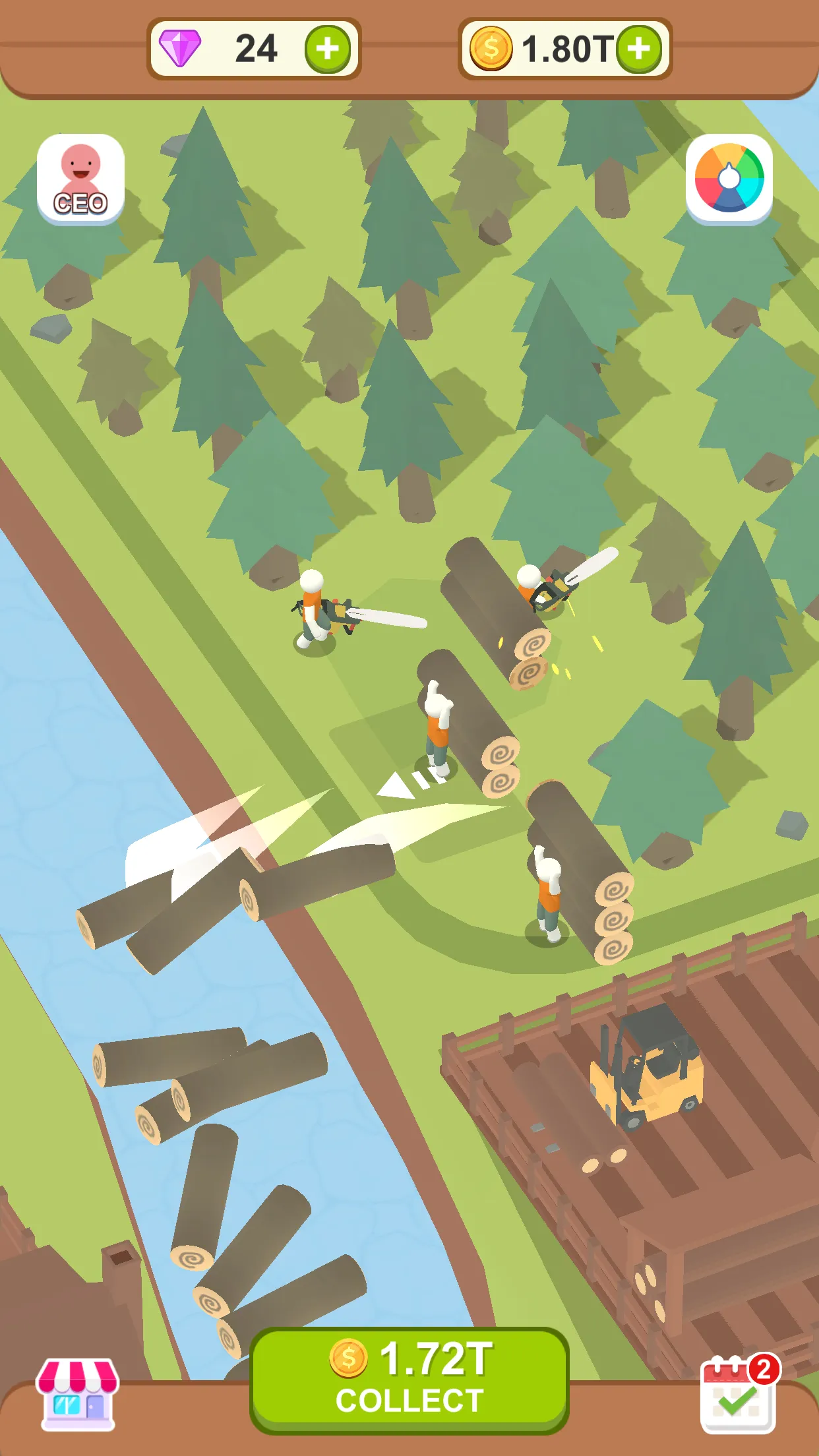 Aquatic Logging Factory | Indus Appstore | Screenshot