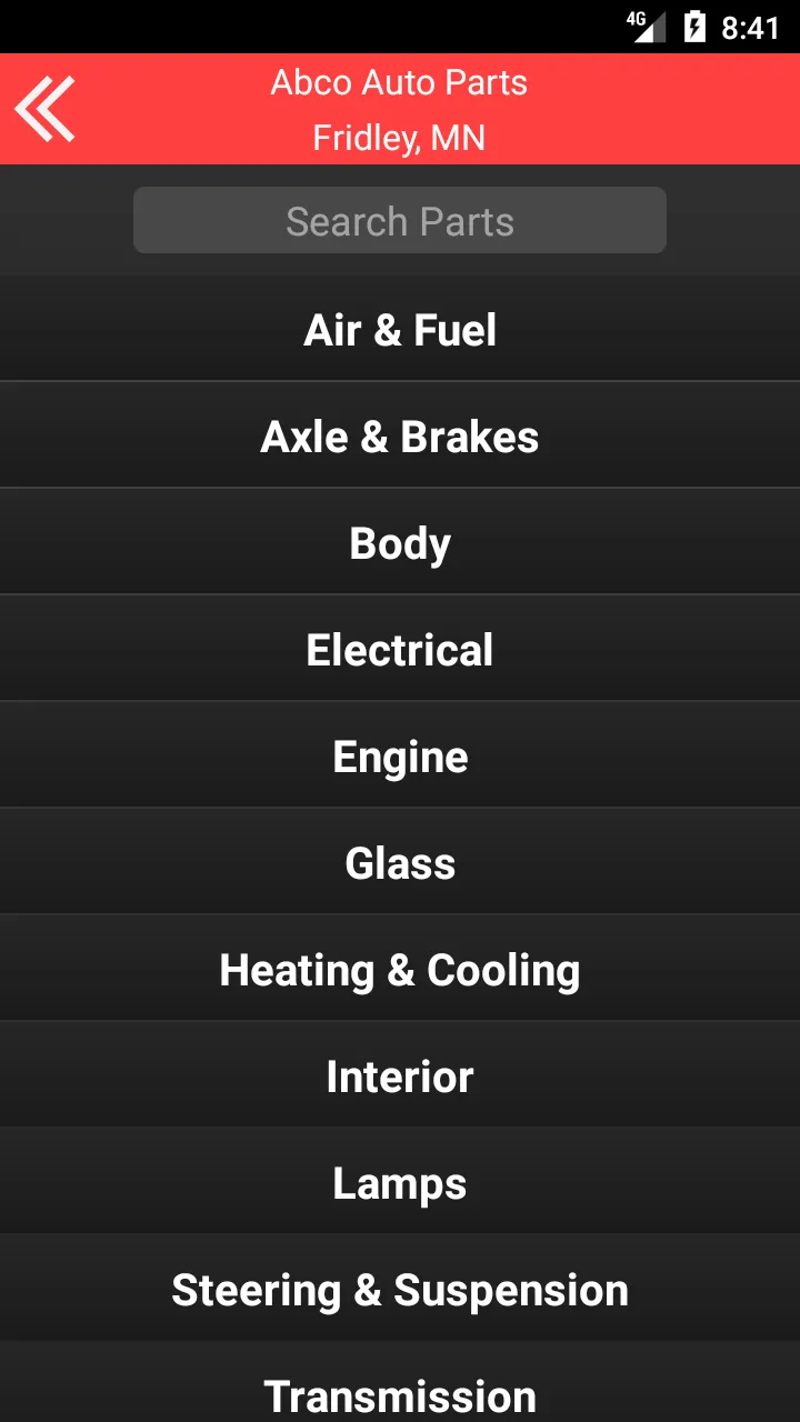 Abco Fridley Auto Parts | Indus Appstore | Screenshot