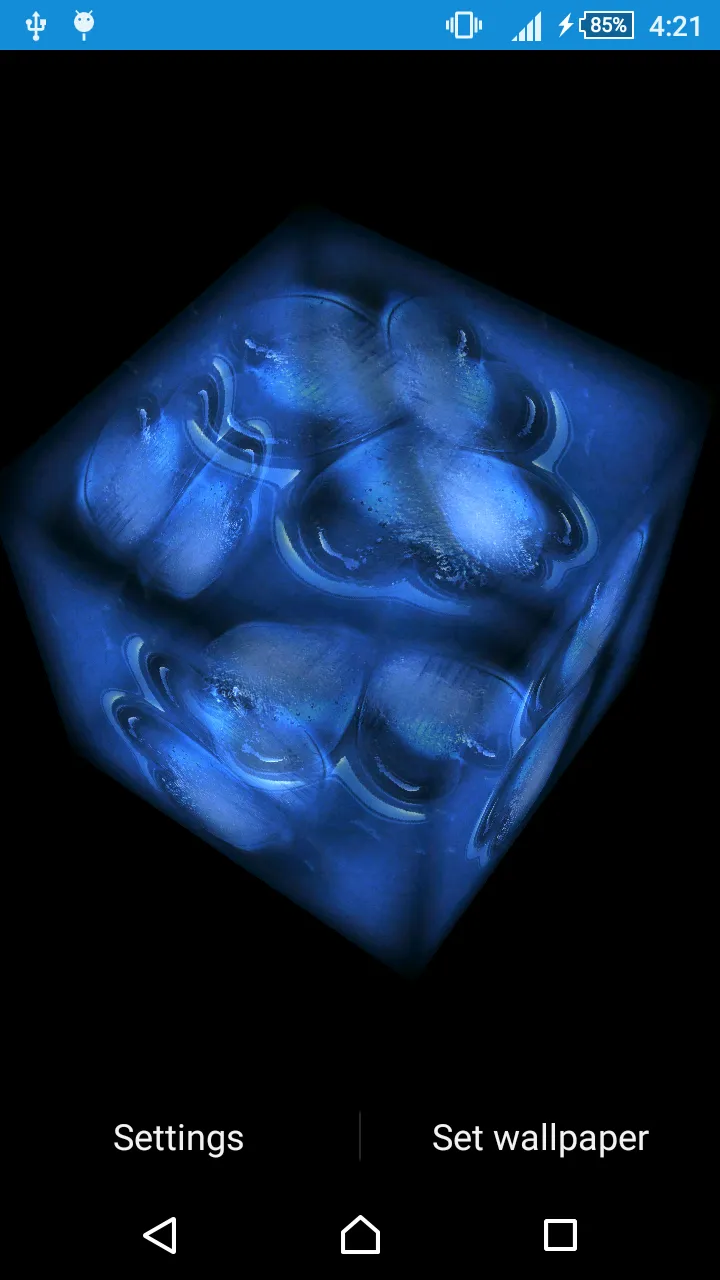 Ice Cubes Live Wallpaper | Indus Appstore | Screenshot