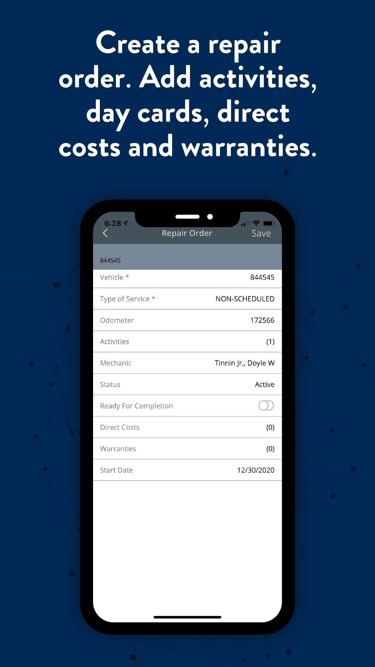 Fleet Maintenance Manager | Indus Appstore | Screenshot