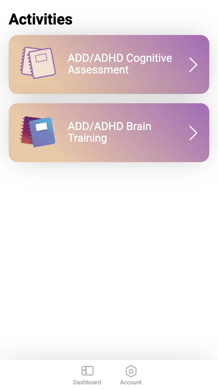 ADHD - Cognitive Research | Indus Appstore | Screenshot